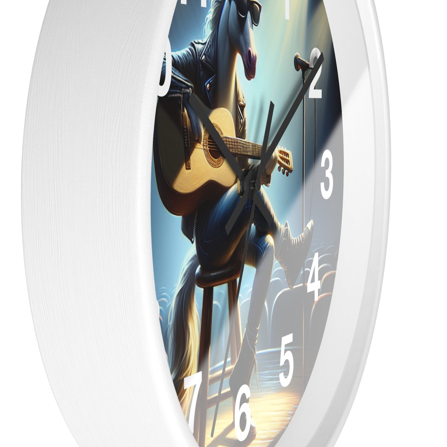 Unicorn Unplugged Wall Clock