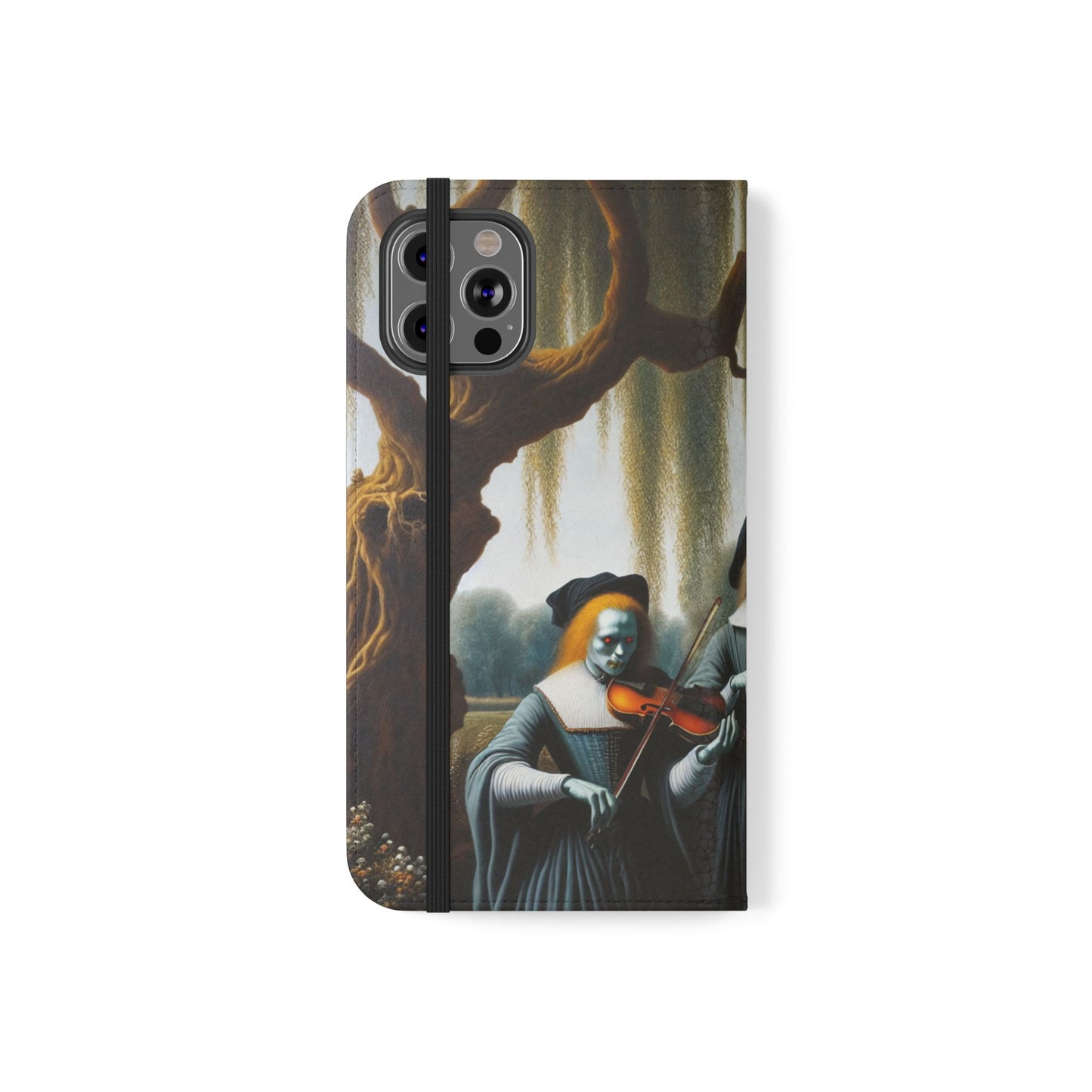 Vermeer's Vampire Violinists Flip Cases for iPhones