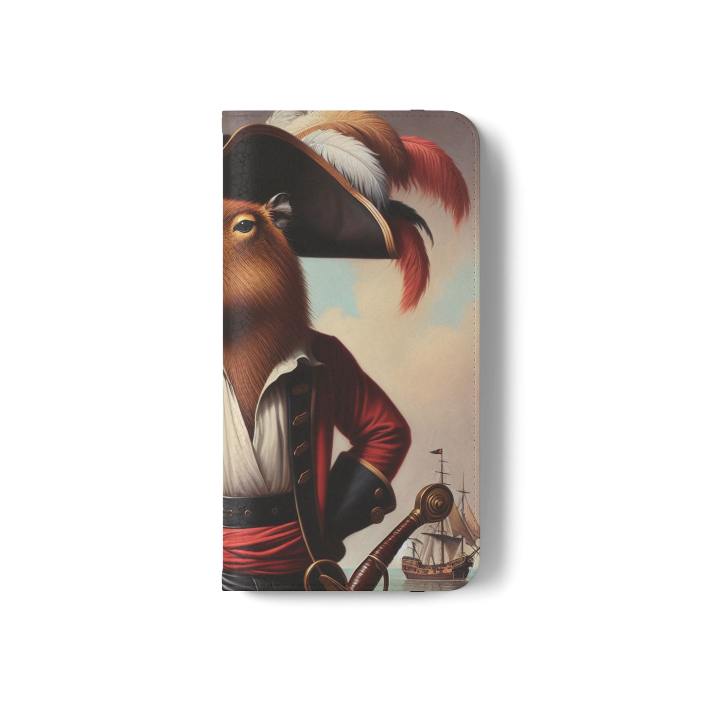 Captain Capybara Flip Case - iPhone/Galaxy