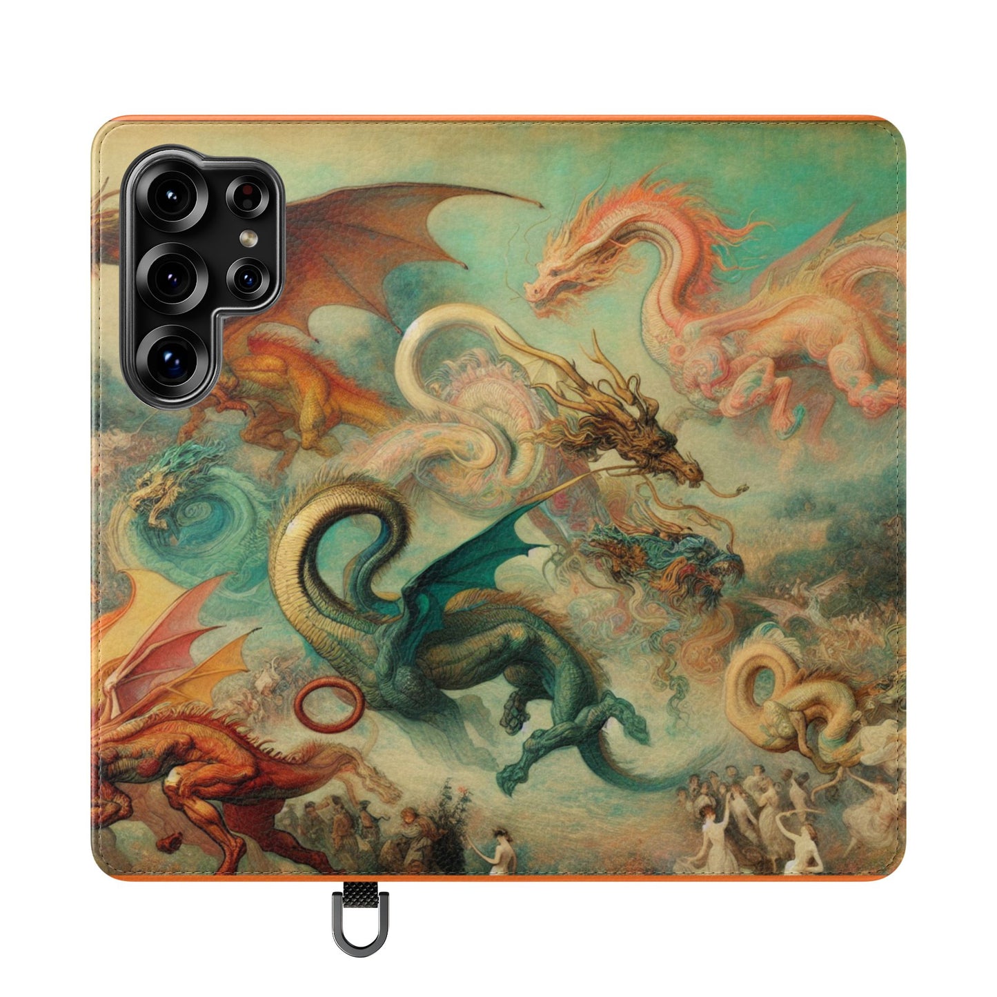 Degas Dreams of Dragons Flip Cases for iPhones