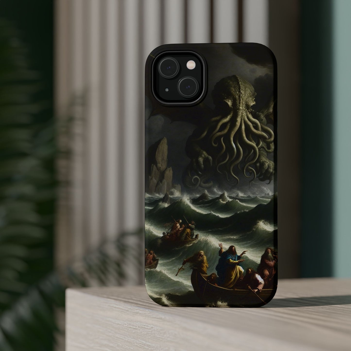 Cthulhu in the Storm Magnetic iPhone Case