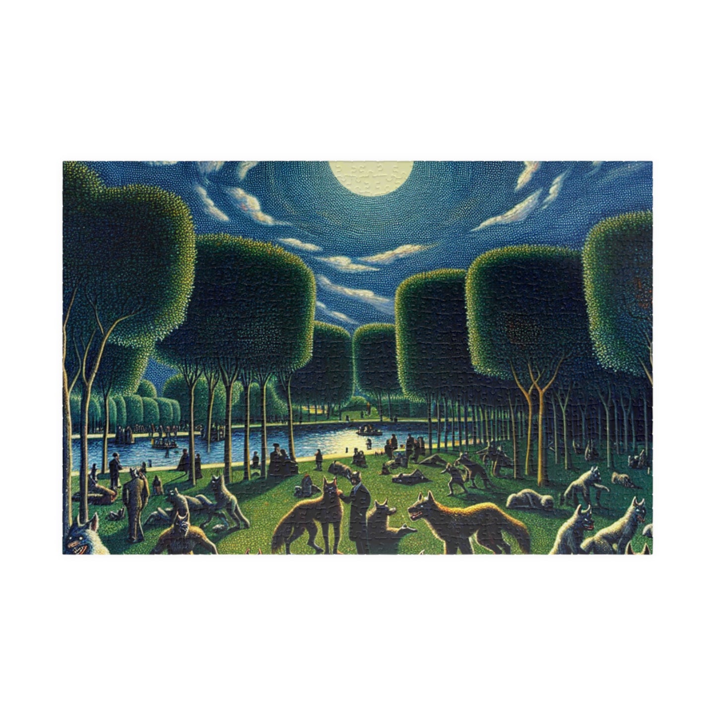 Werewolves at the Waterfront Puzzle (110, 252, 520, 1014-piece)
