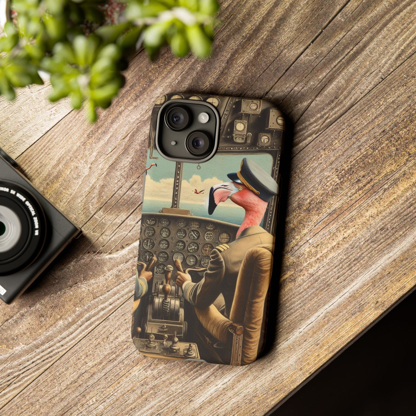 Flamingo Flight Deck Phone Case - IPHONE