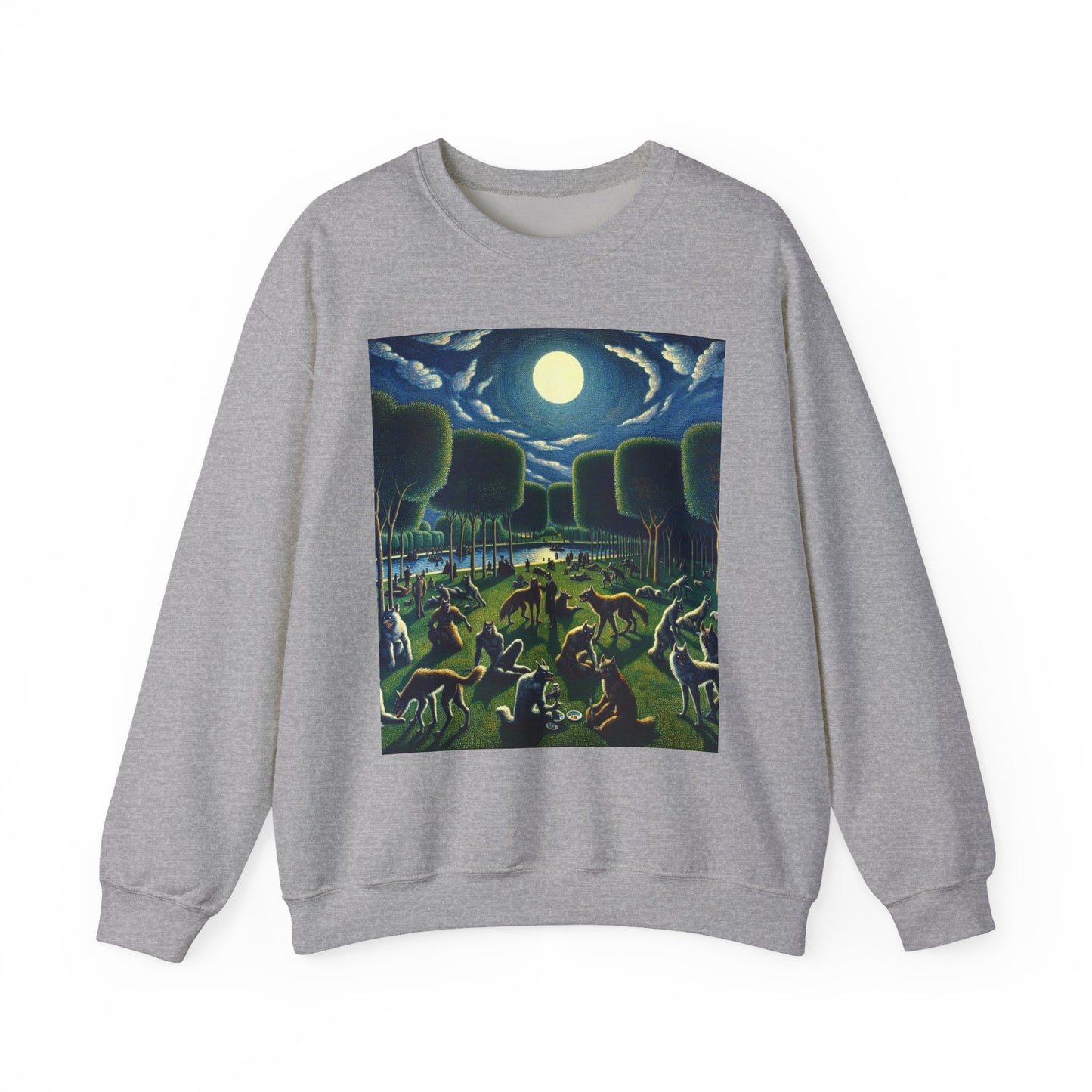 Werewolves at the Waterfront Crewneck Sweatshirt