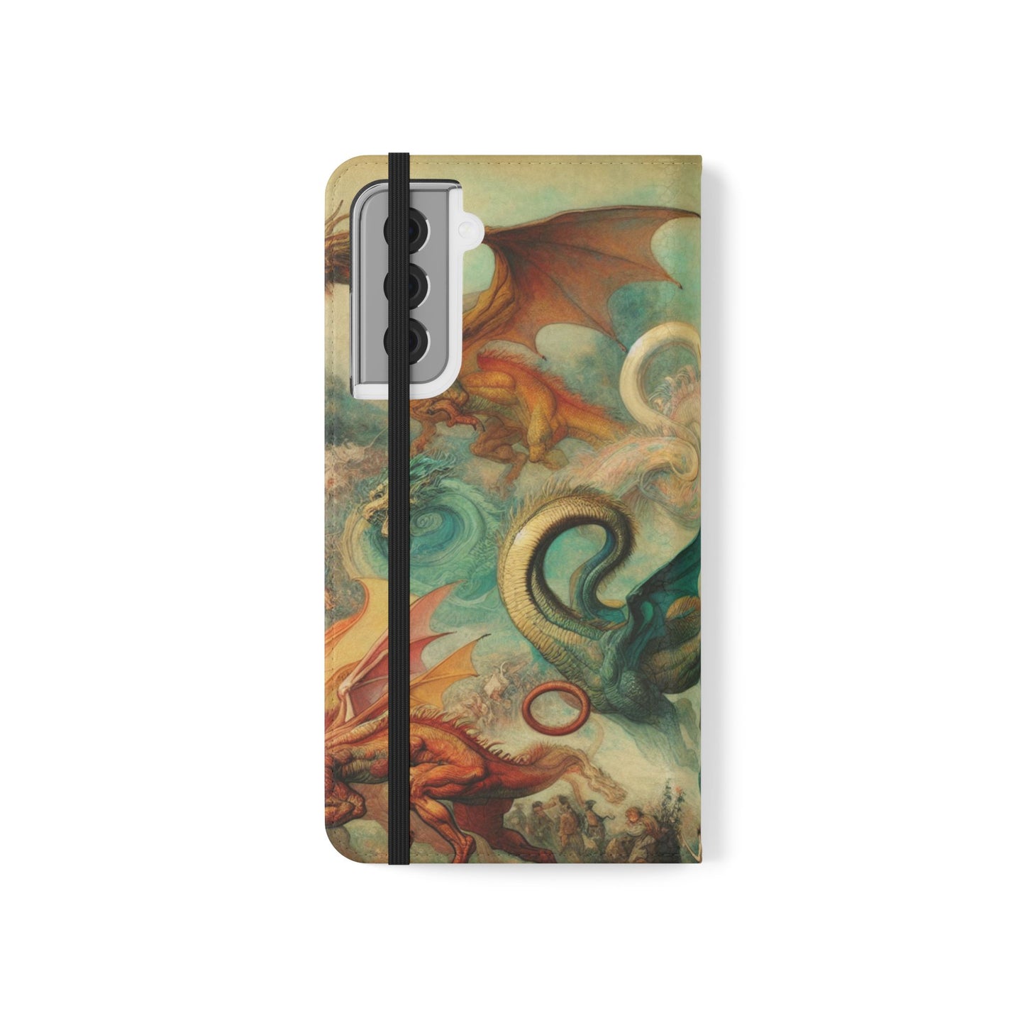 Degas Dreams of Dragons Flip Cases for iPhones