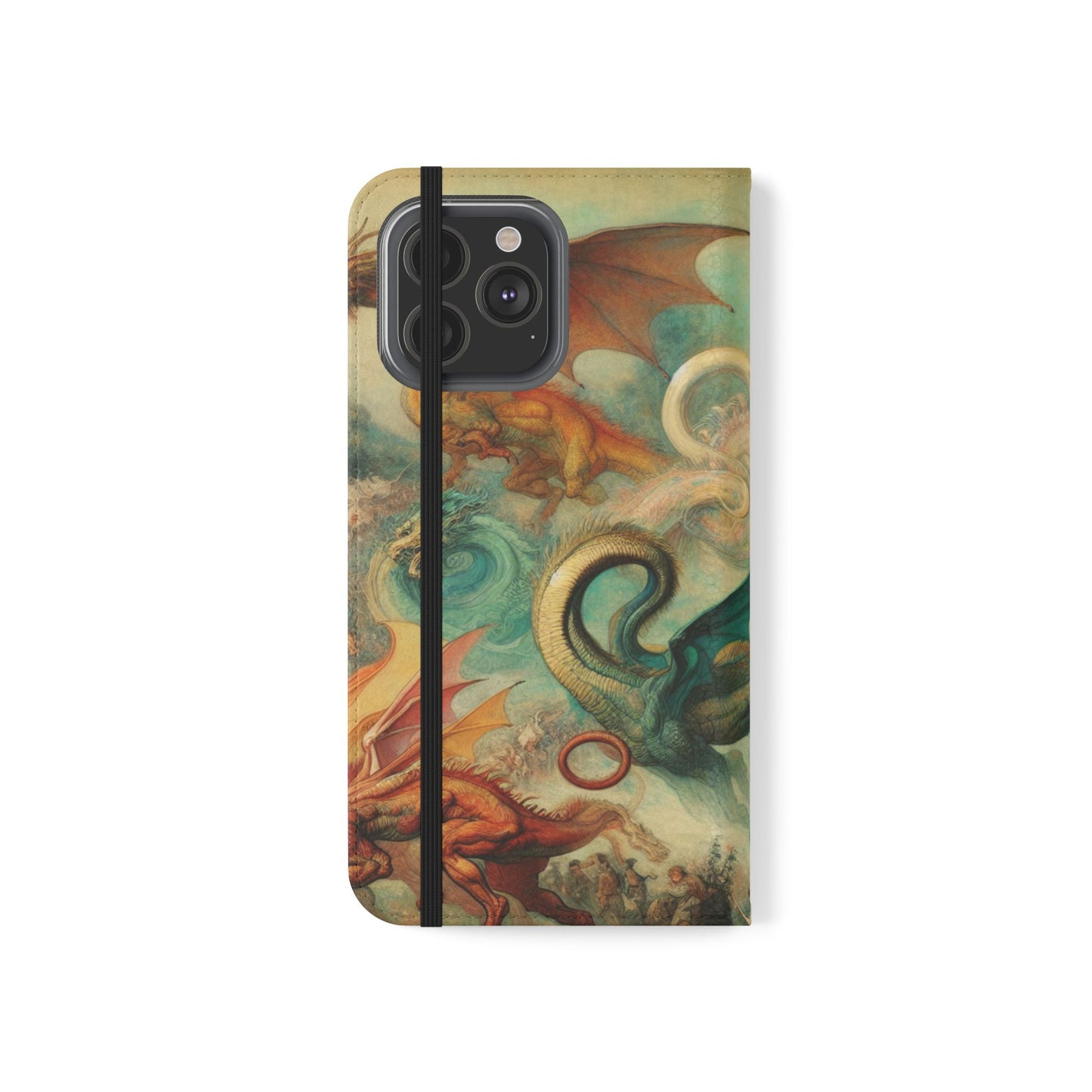 Degas Dreams of Dragons Flip Cases for iPhones