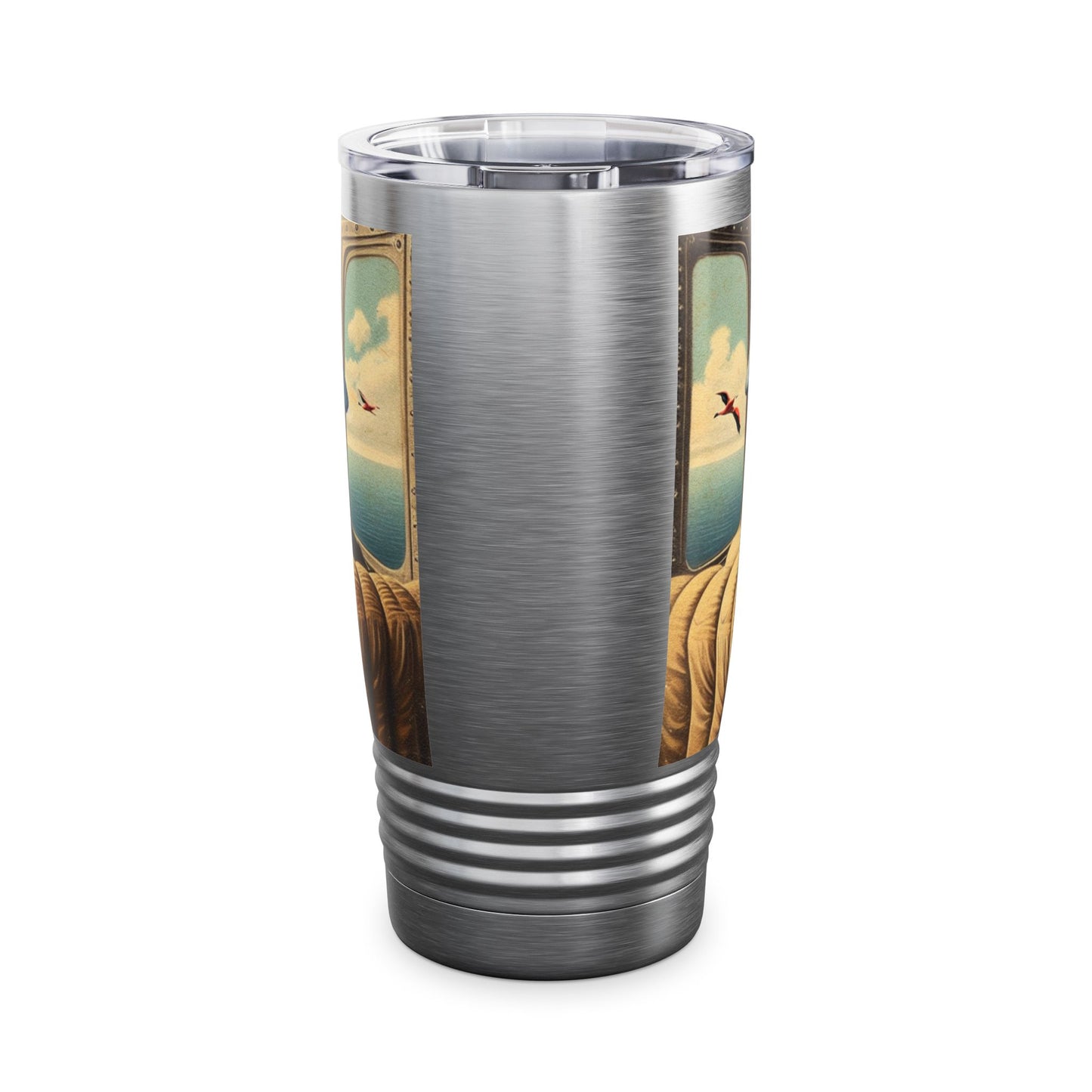 Flamingo Flight Deck Ringneck Tumbler | 20oz