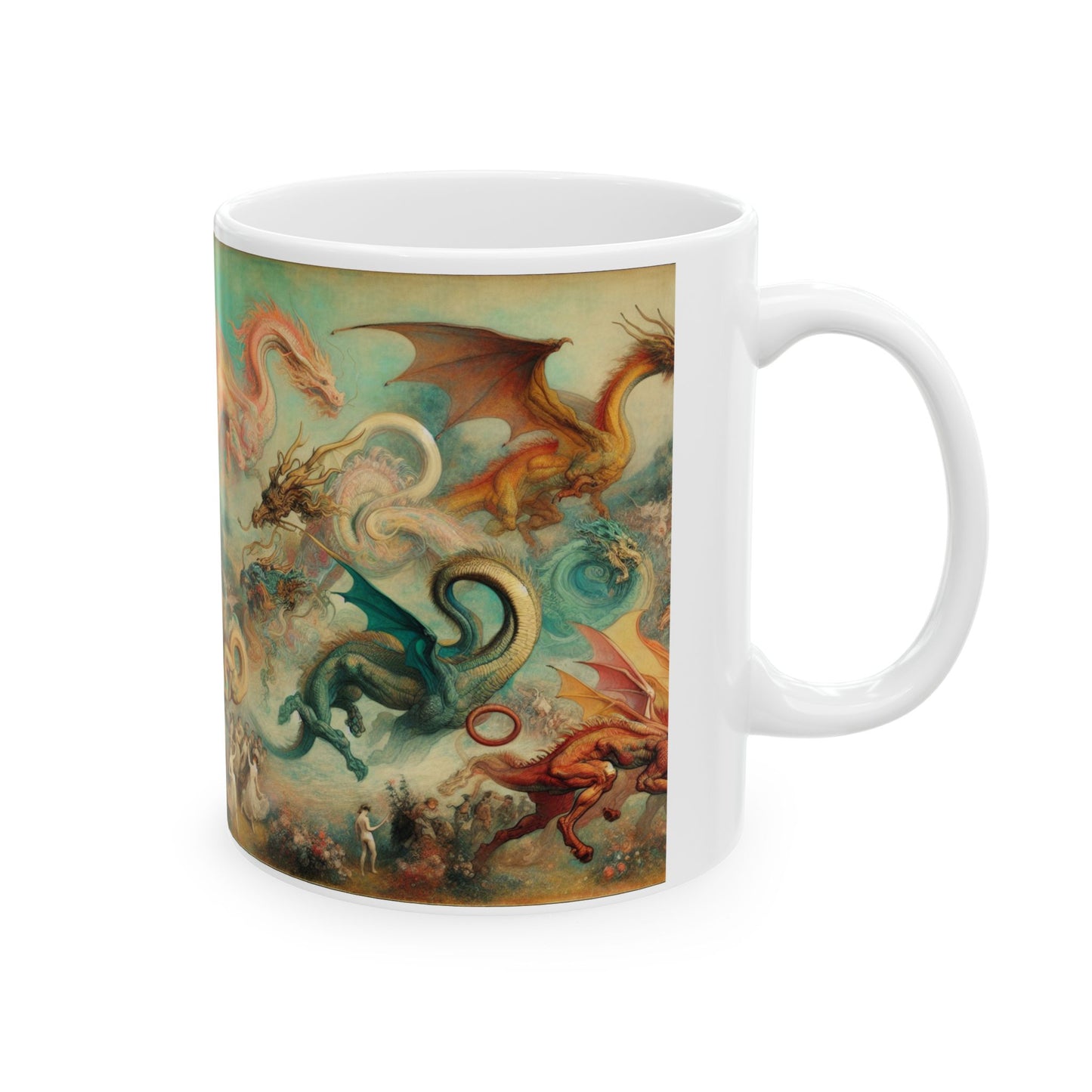 Degas Dreams of Dragons Ceramic Mug