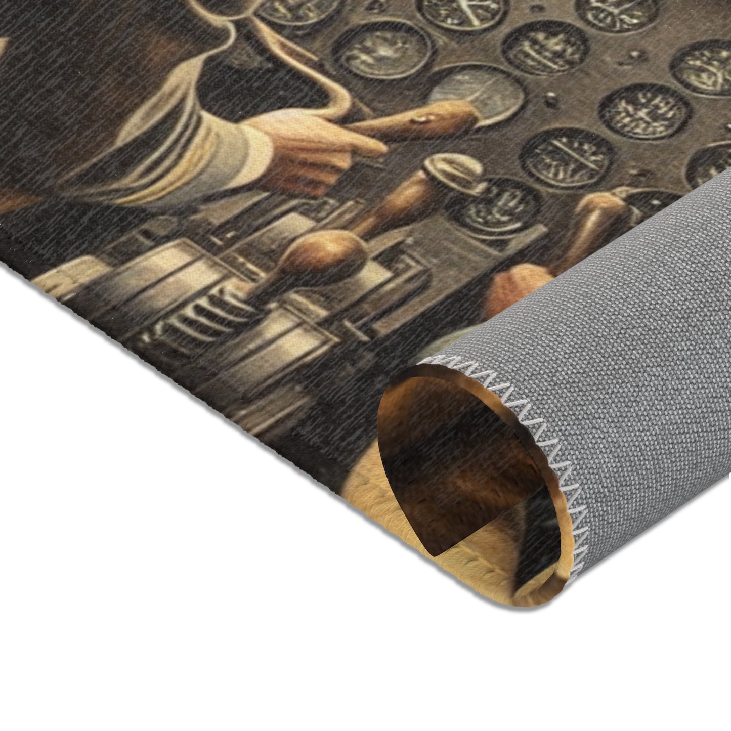 Flamingo Flight Deck Area Rug - HORIZONTAL