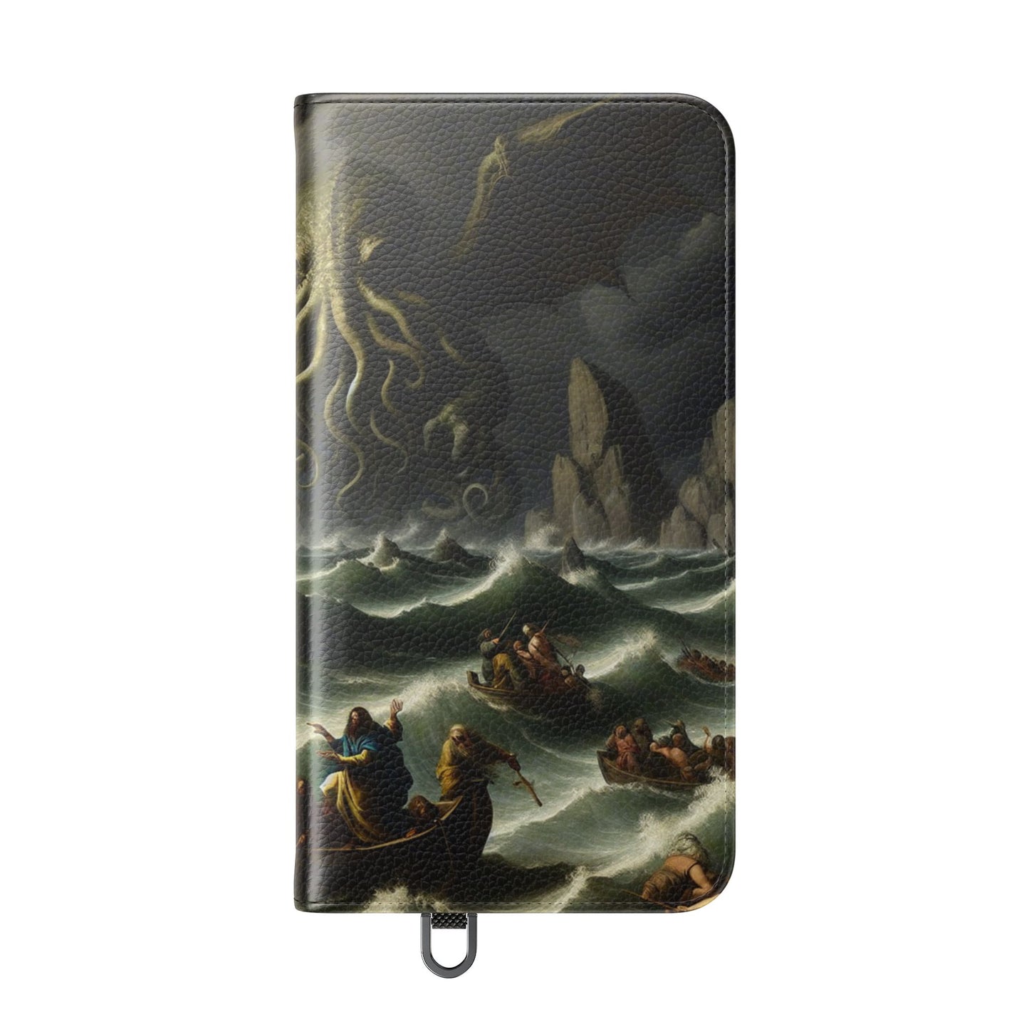 Cthulhu in the Storm Flip Cases for iPhones