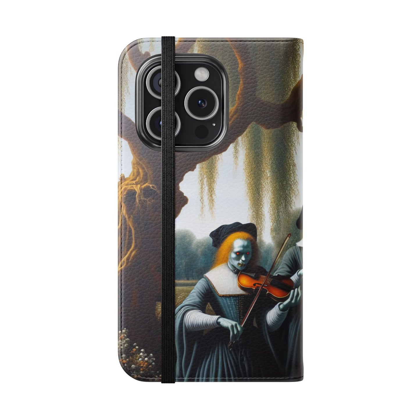 Vermeer's Vampire Violinists Flip Cases for iPhones
