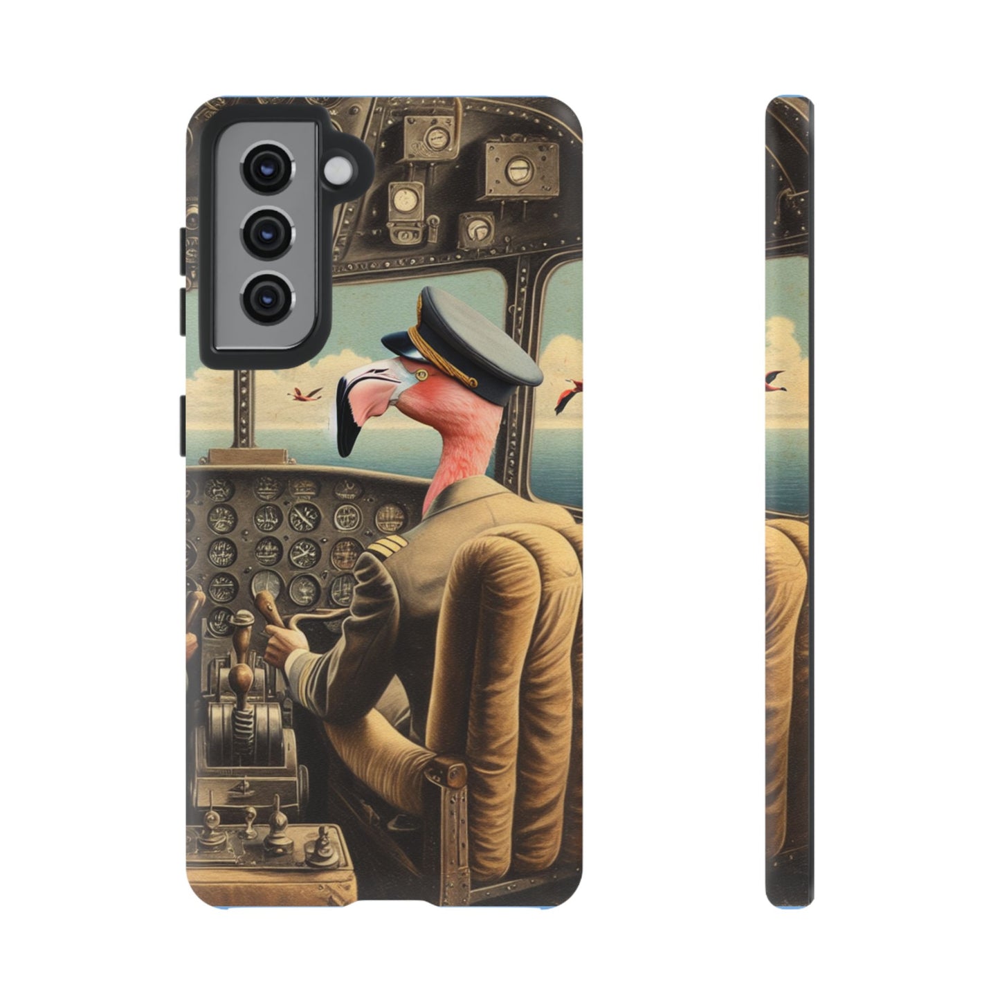Flamingo Flight Deck Phone Case - GALAXY