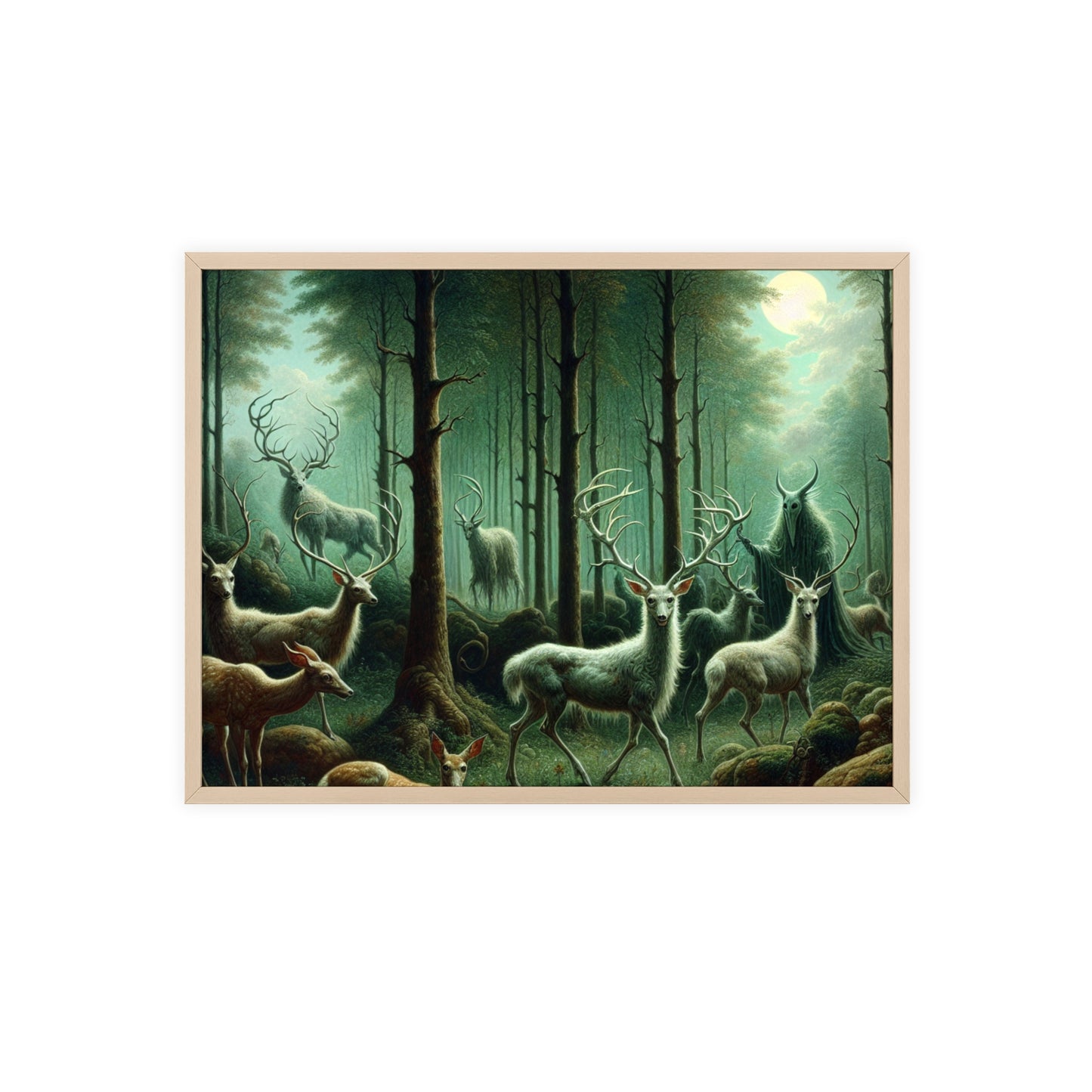 Framed Wendigo Shepherd Poster