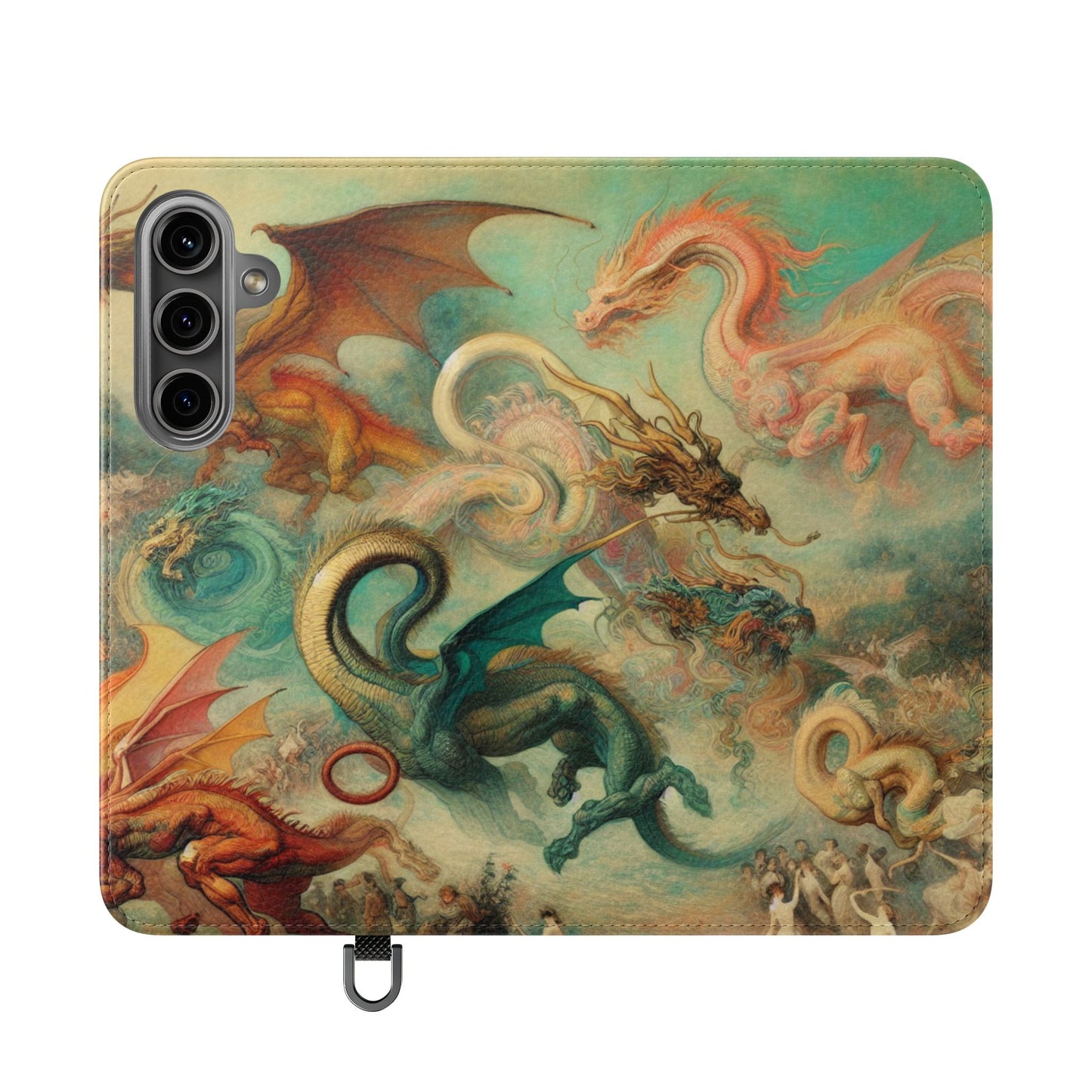 Degas Dreams of Dragons Flip Cases for iPhones