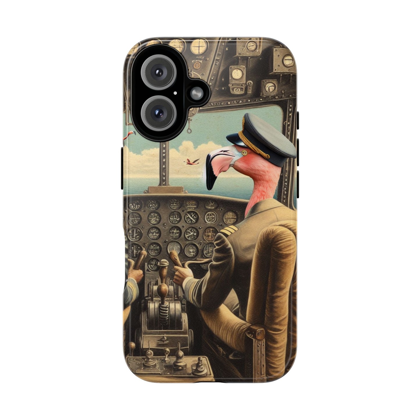 Flamingo Flight Deck Phone Case - IPHONE