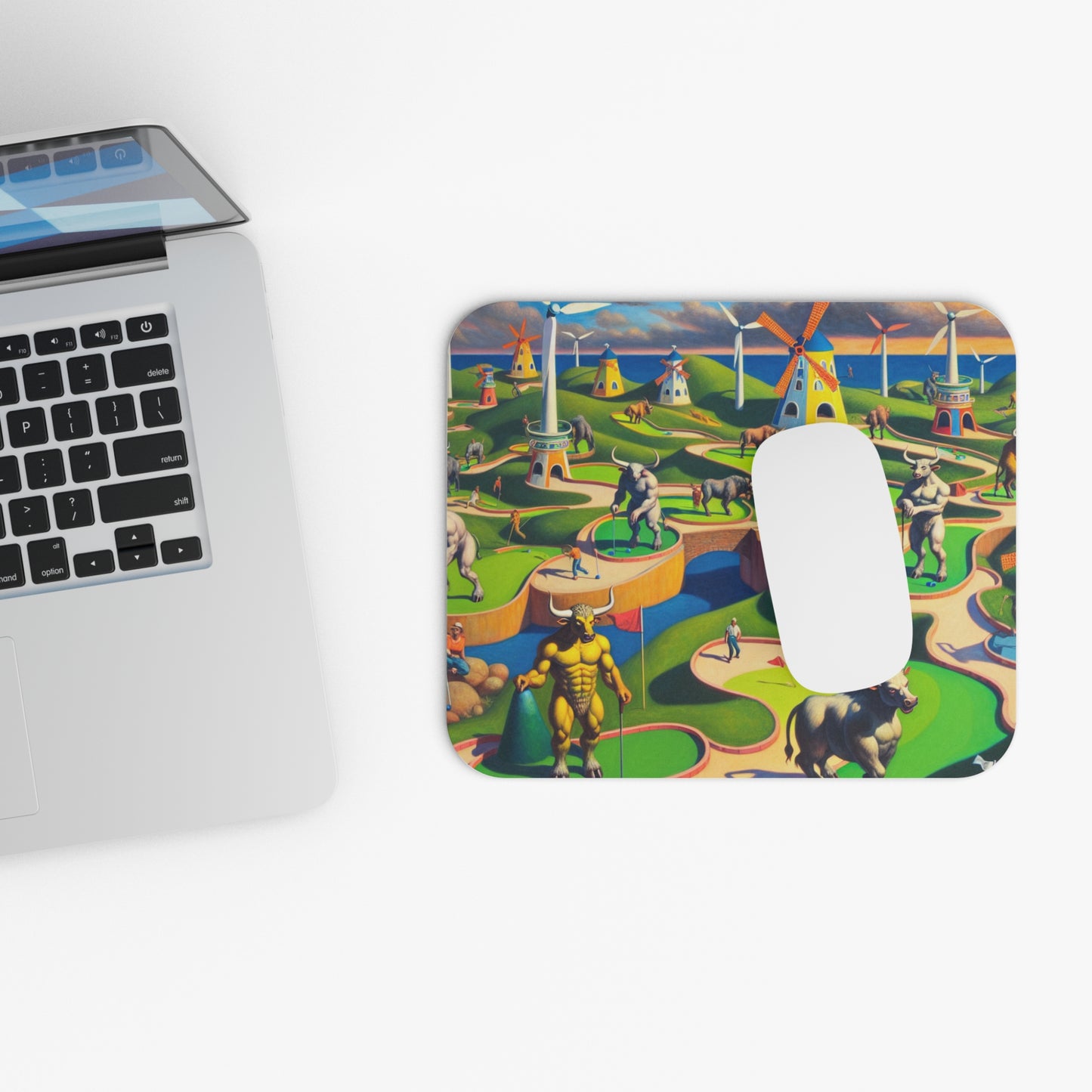 Mini-taur Golf Mouse Pad