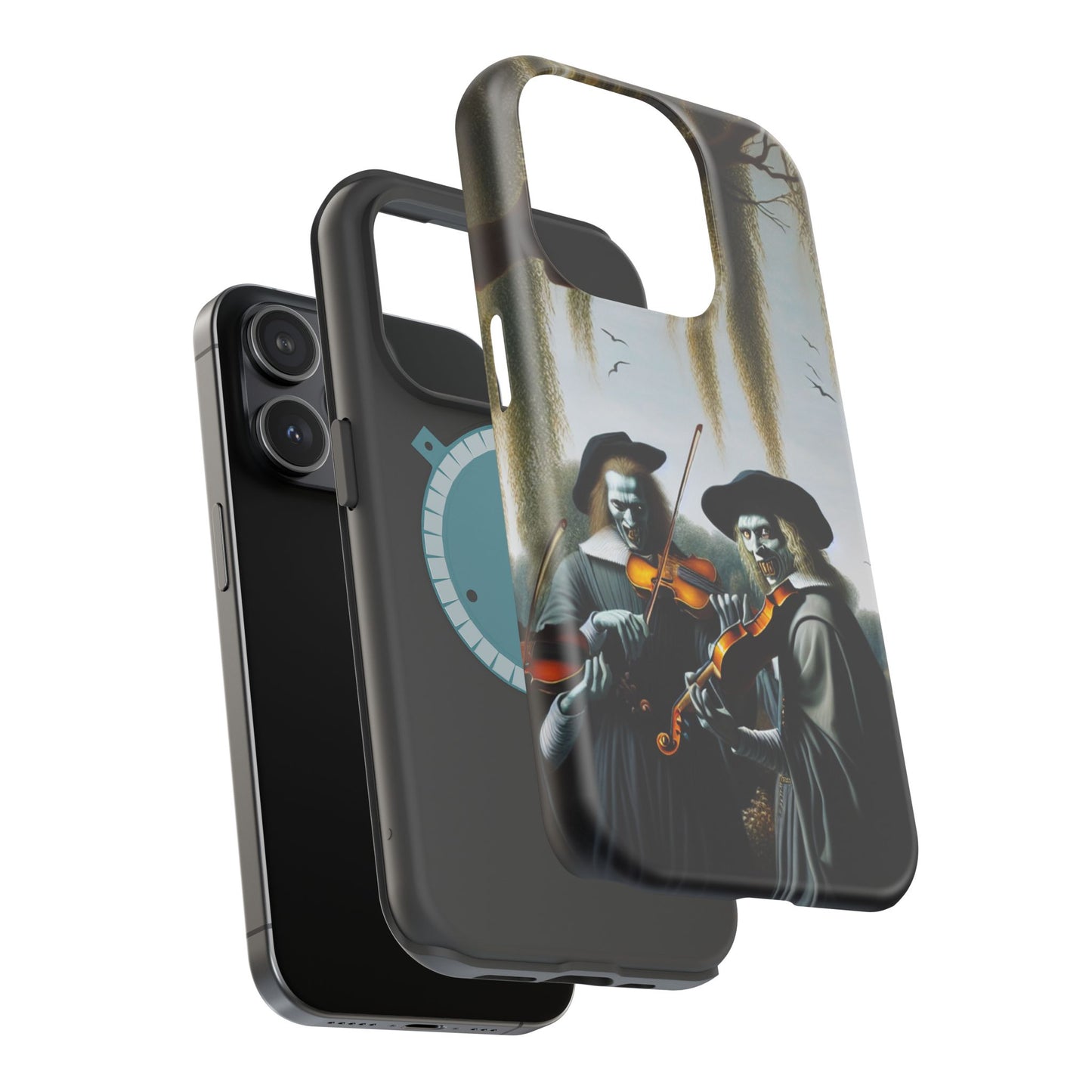 Vermeer's Vampire Violinists Magnetic iPhone Case