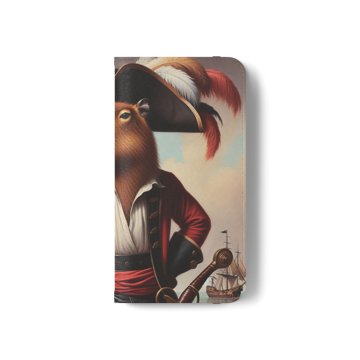 Captain Capybara Flip Case - iPhone/Galaxy