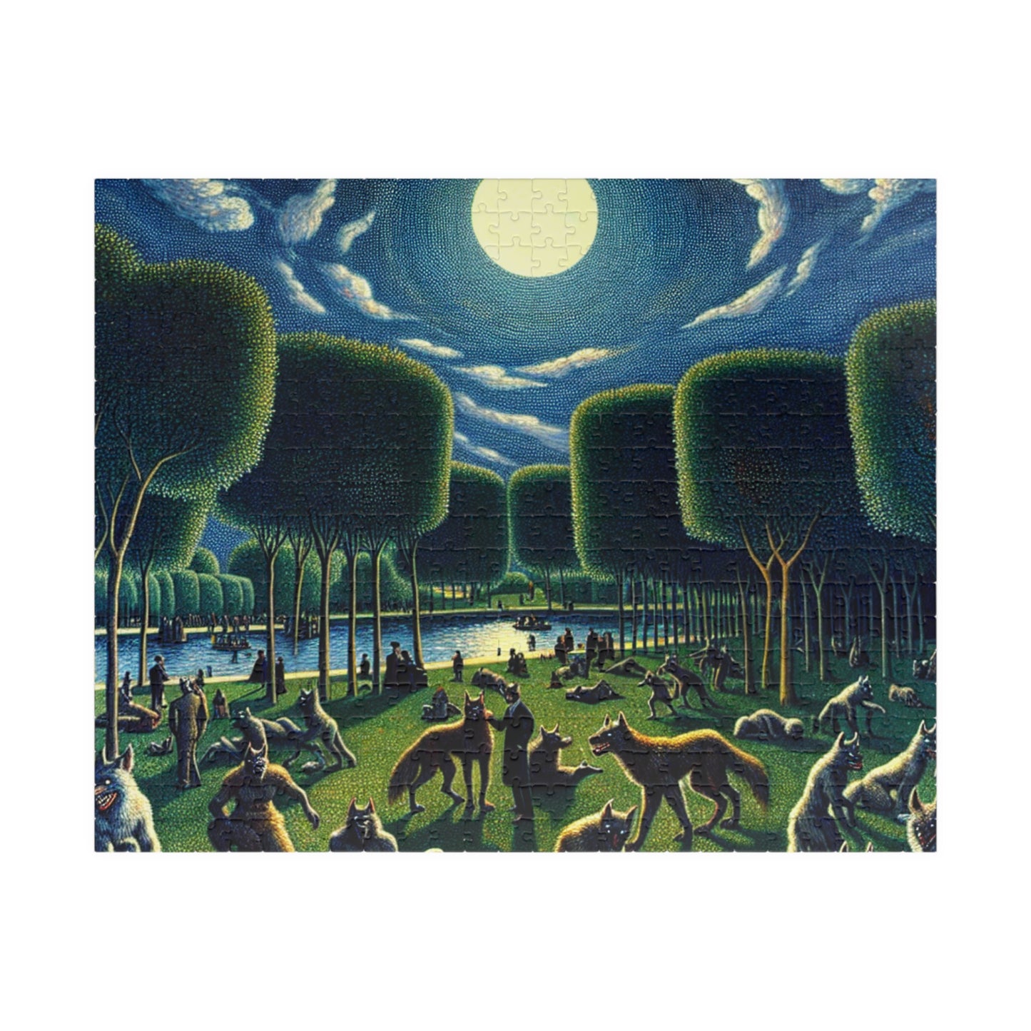 Werewolves at the Waterfront Puzzle (110, 252, 520, 1014-piece)