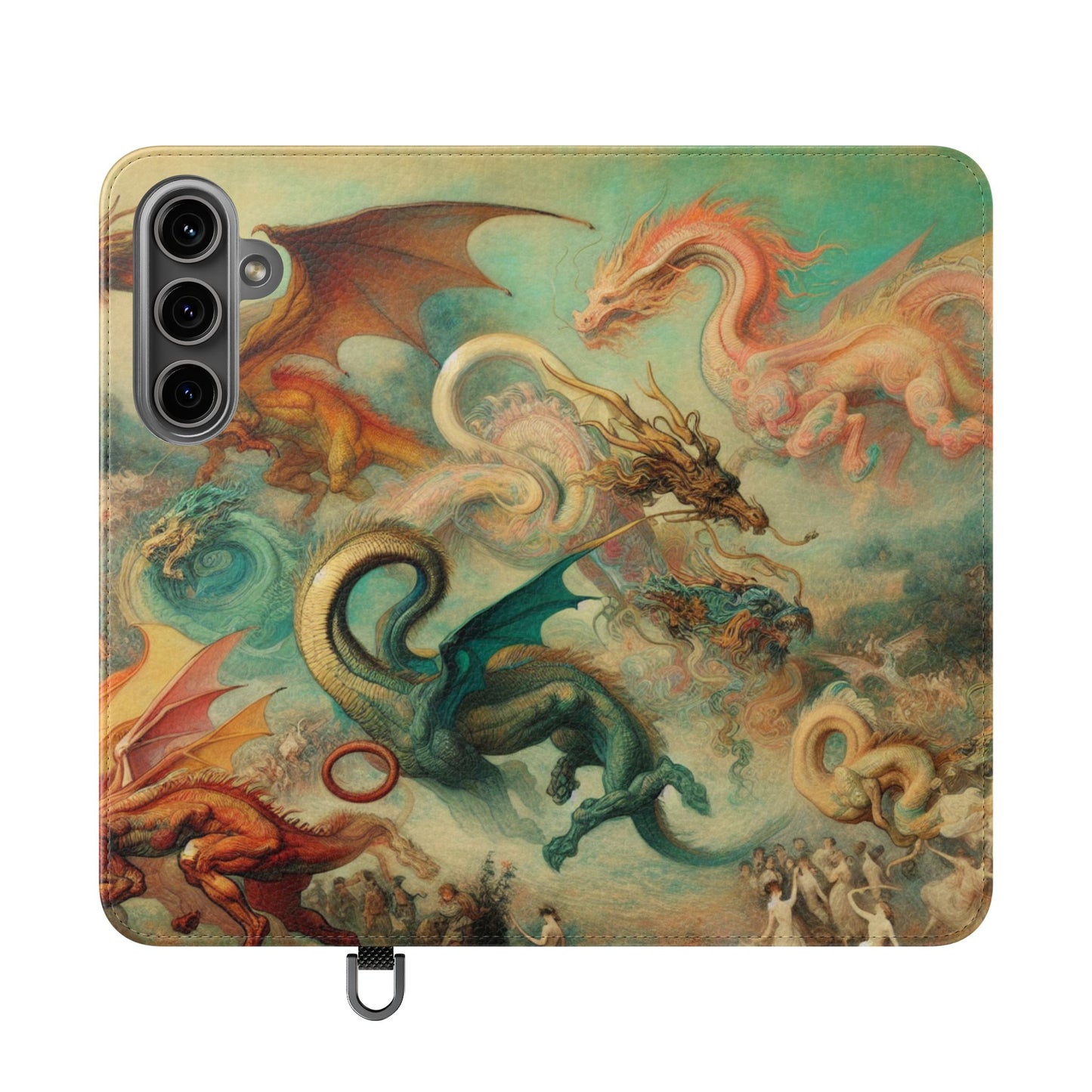 Degas Dreams of Dragons Flip Cases for iPhones
