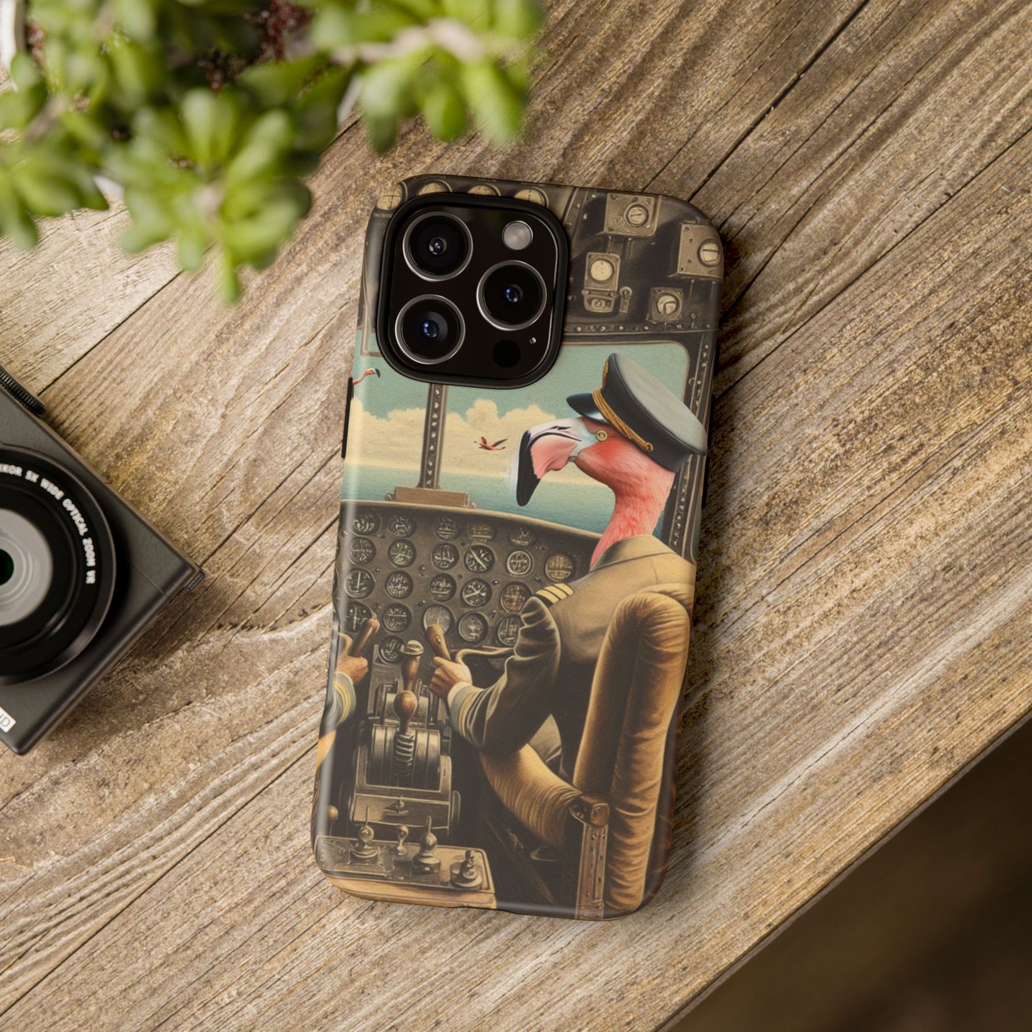 Flamingo Flight Deck Phone Case - IPHONE