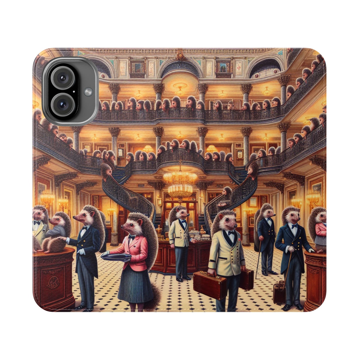 Hedgehog Hotel Flip Case - iPhone/Galaxy