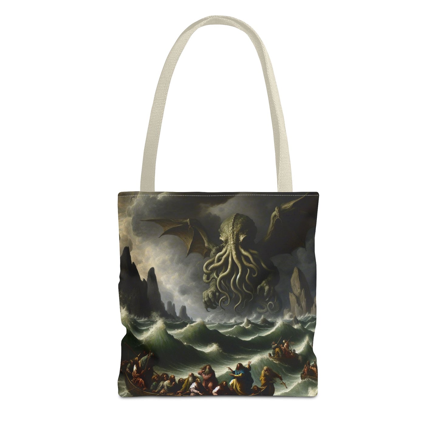 Cthulhu in the Storm Tote Bag