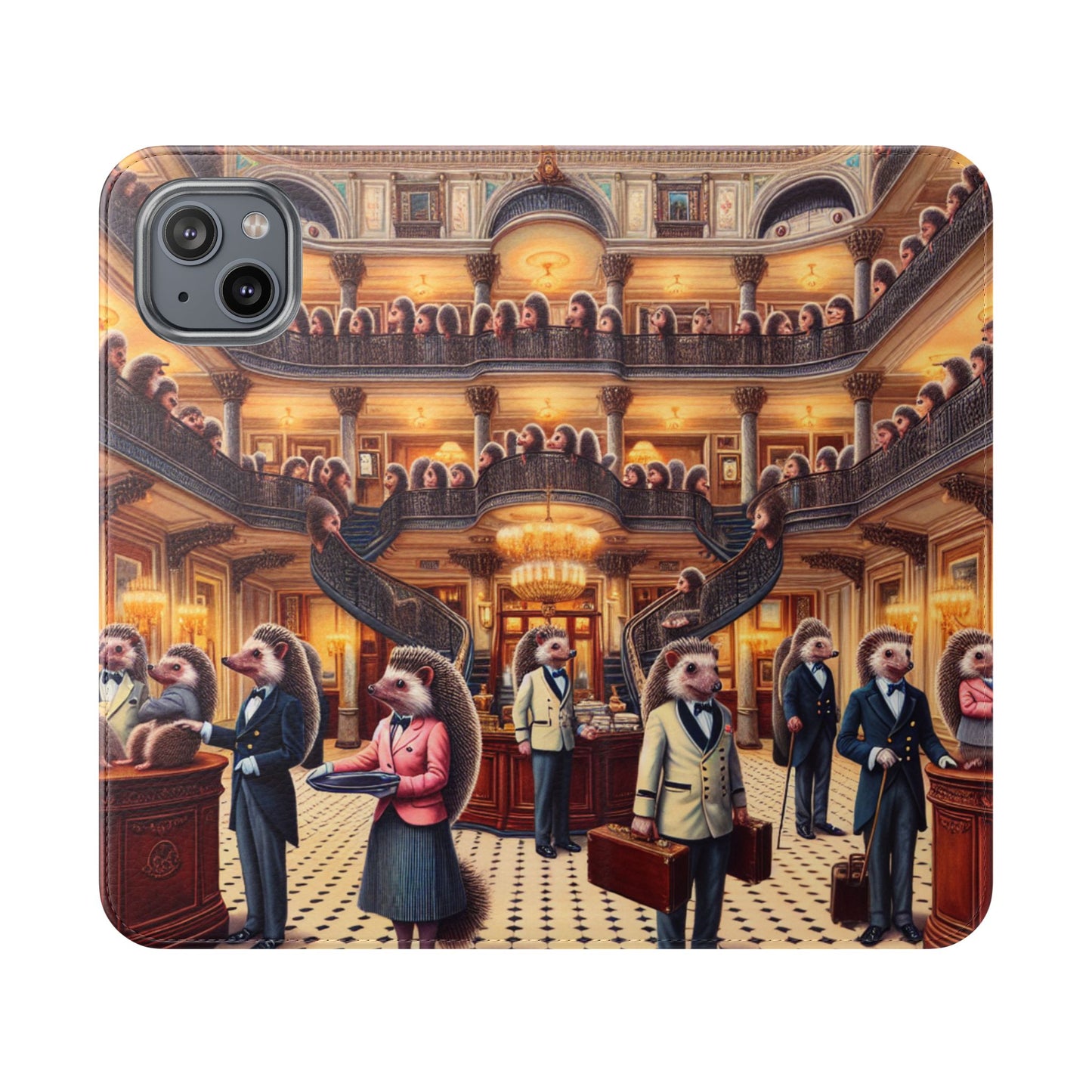 Hedgehog Hotel Flip Case - iPhone/Galaxy