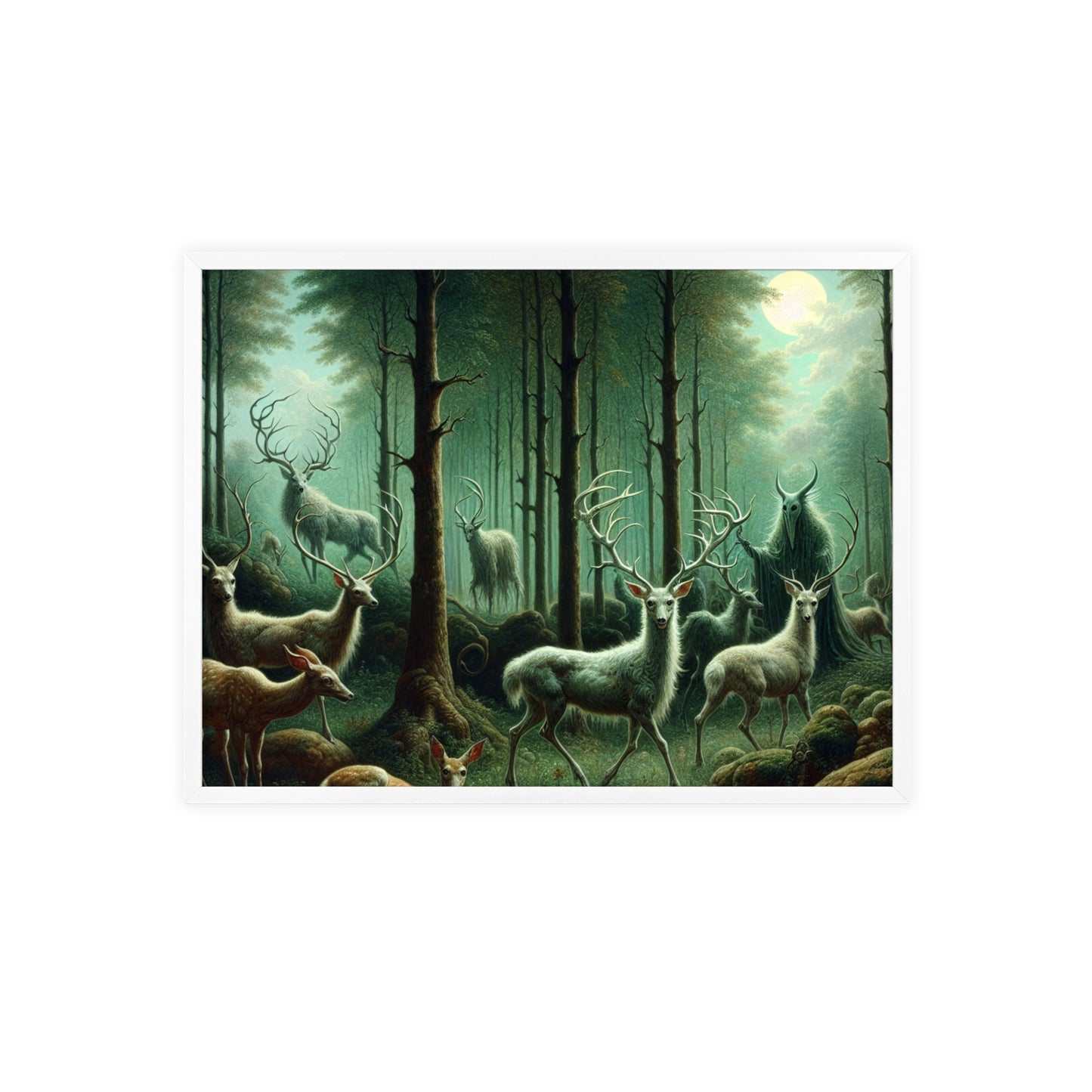 Framed Wendigo Shepherd Poster