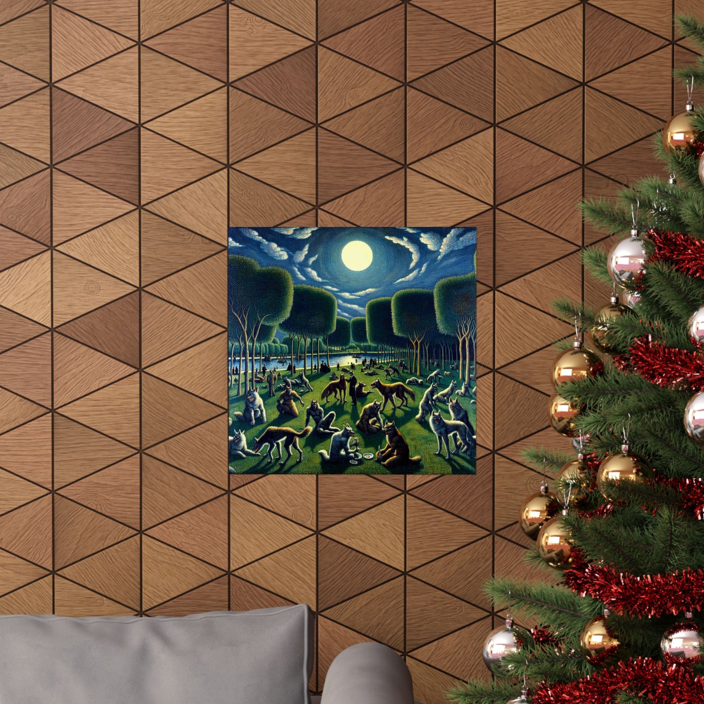 Werewolves at the Waterfront Poster