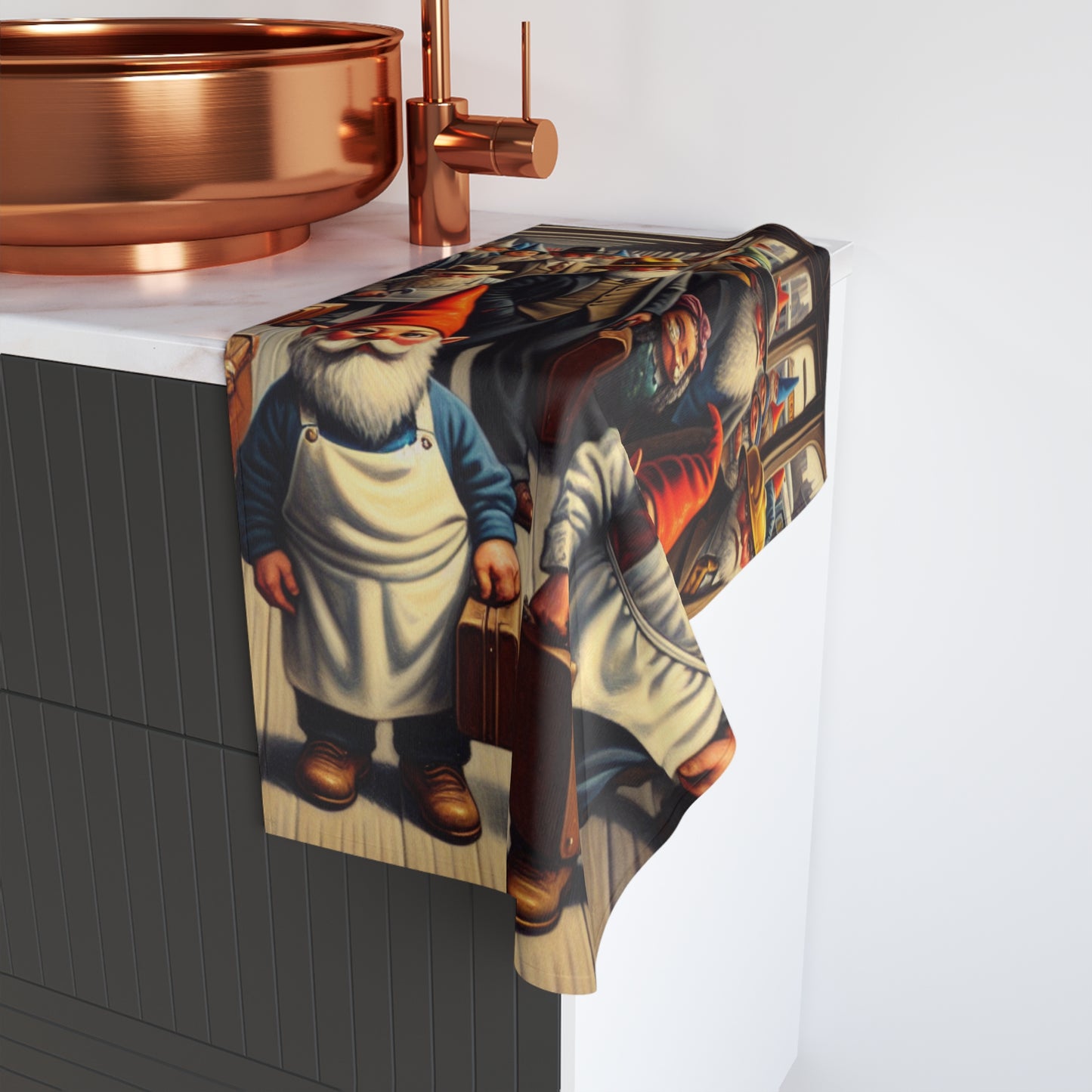 The Gnome-mute Home Hand Towel