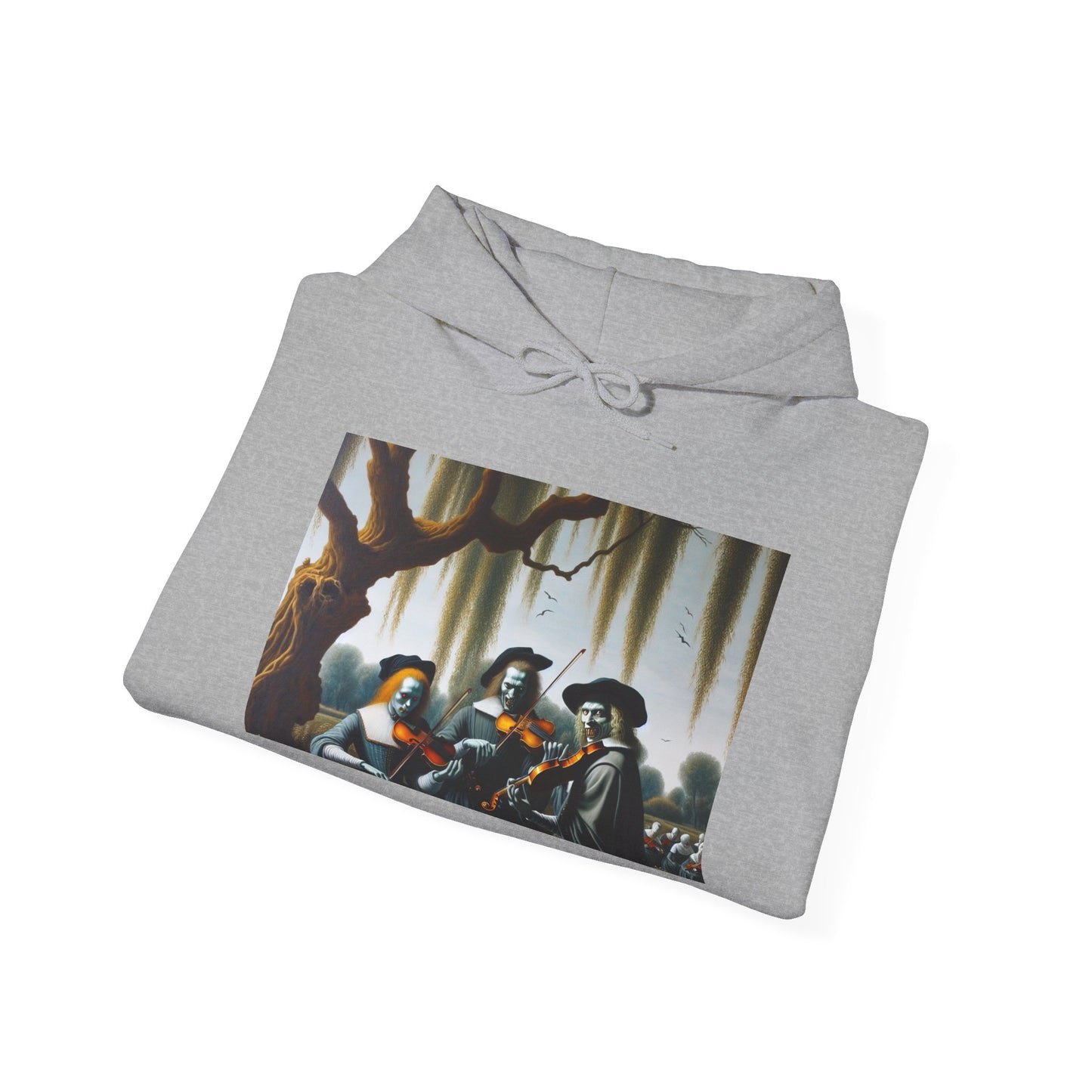 Vermeer's Vampire Violinists Hoodie