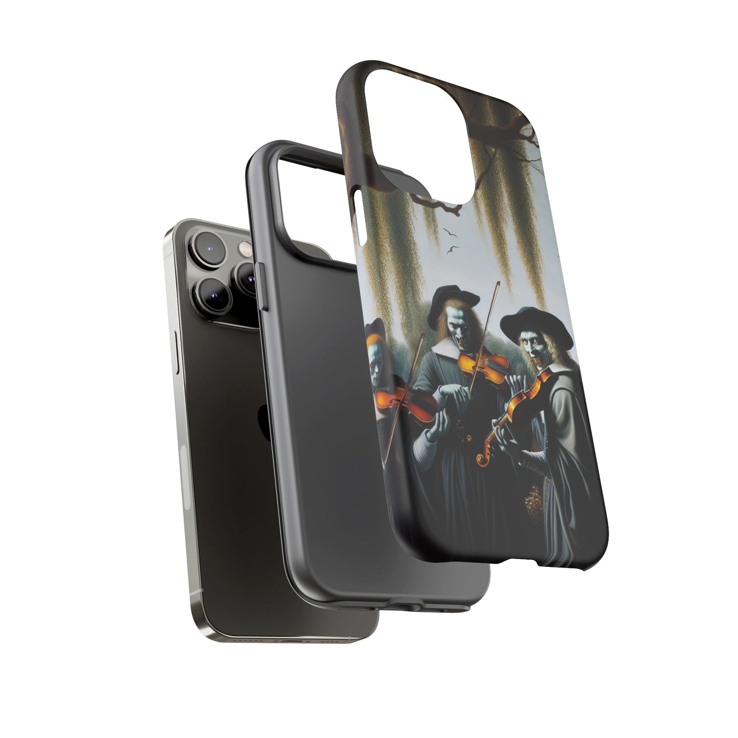 Vermeer's Vampire Violinists Phone Case - IPHONE