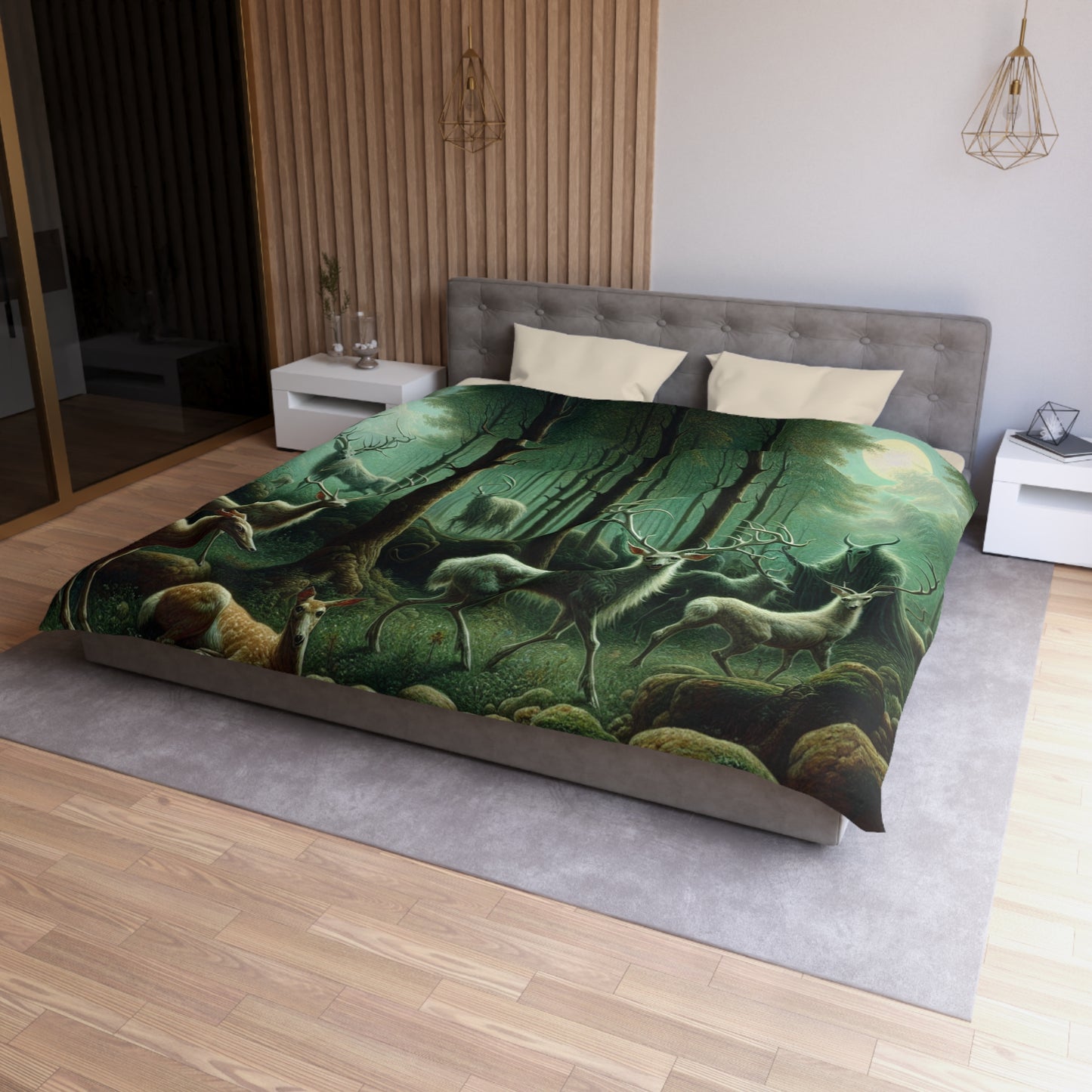 Wendigo Shepherd Microfiber Duvet Cover