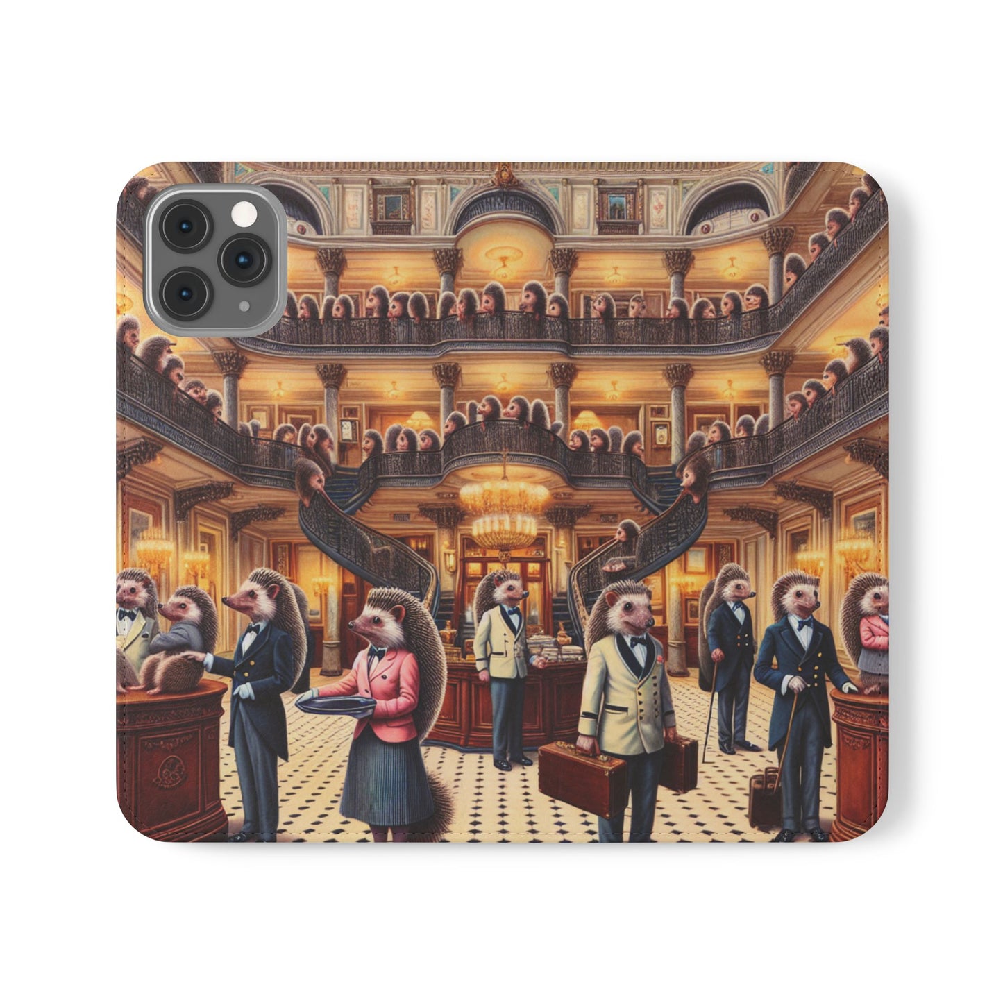 Hedgehog Hotel Flip Case - iPhone/Galaxy