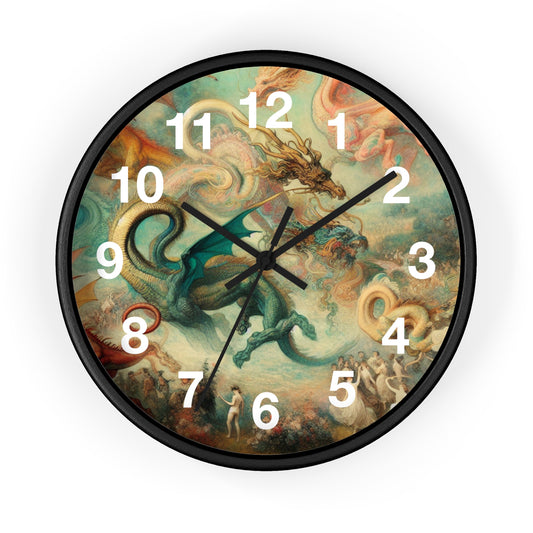 Degas Dreams of Dragons Wall Clock
