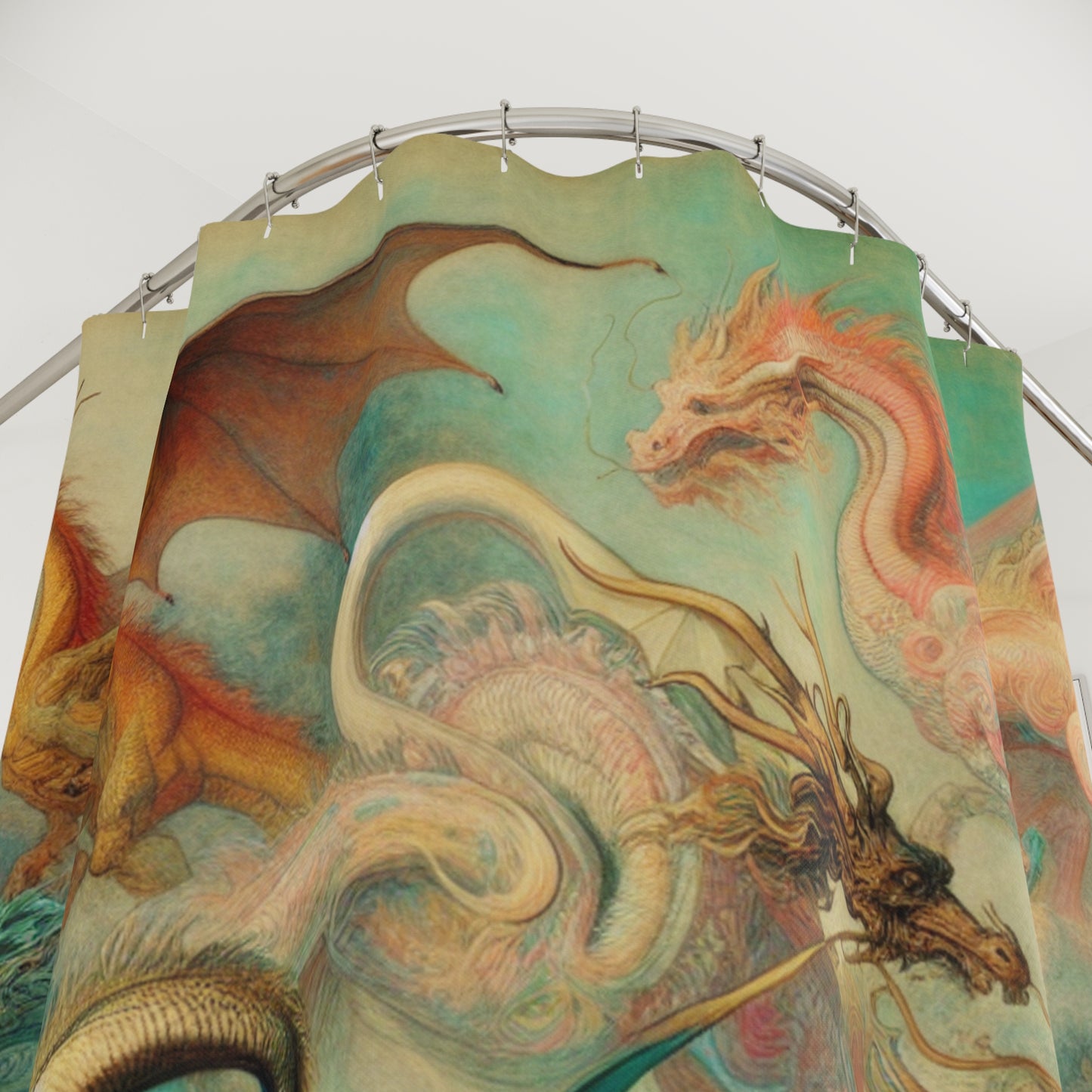 Degas Dreams of Dragons Shower Curtain