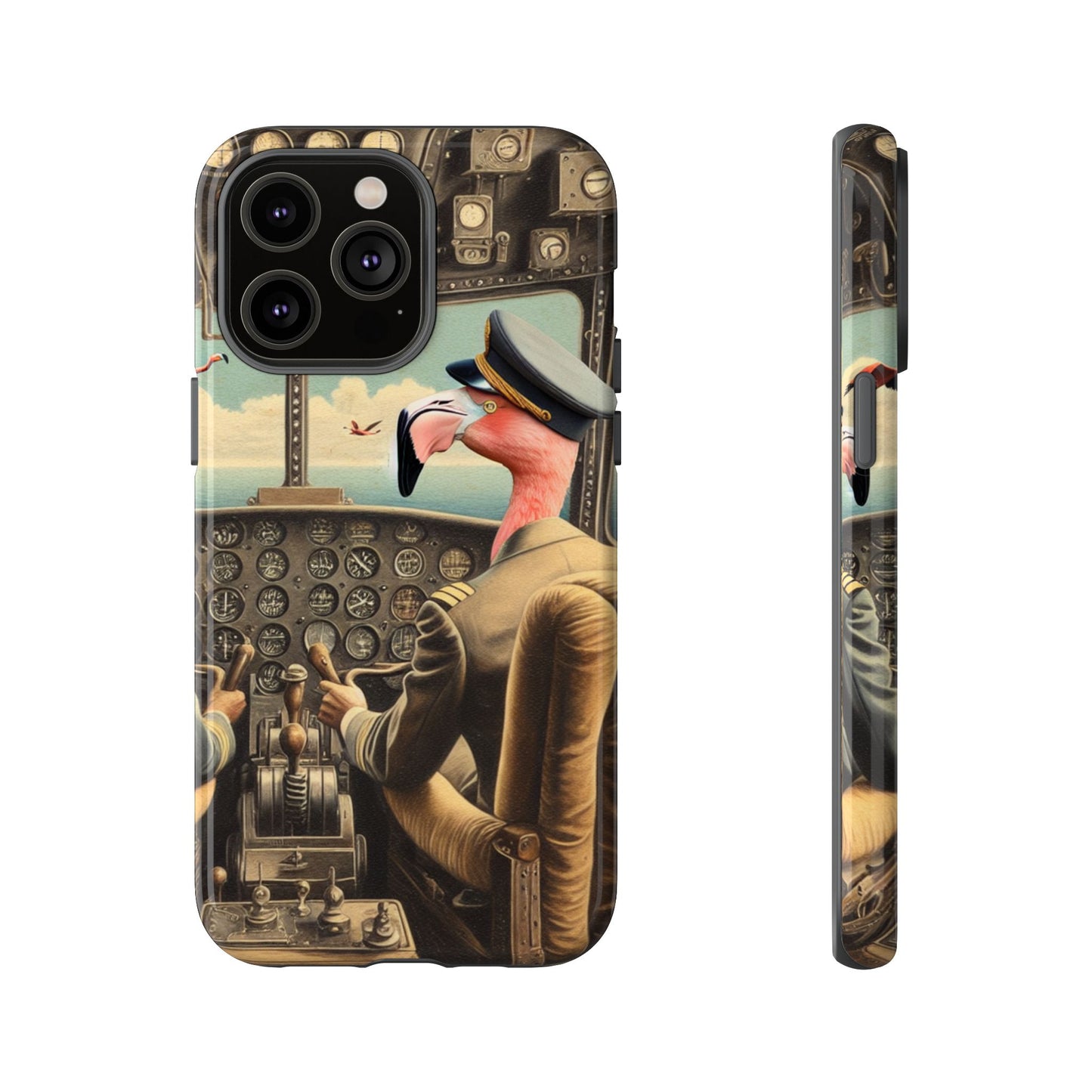 Flamingo Flight Deck Phone Case - IPHONE