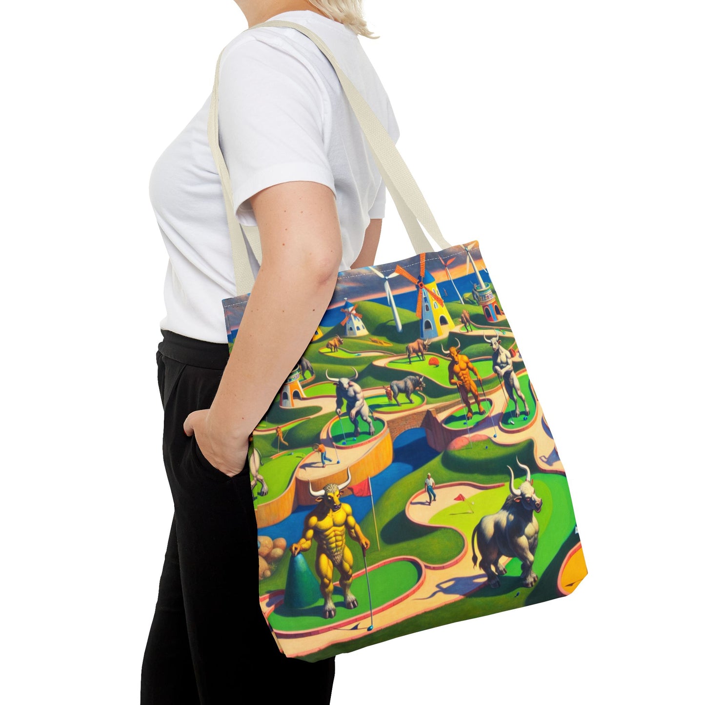 Mini-taur Golf Tote Bag