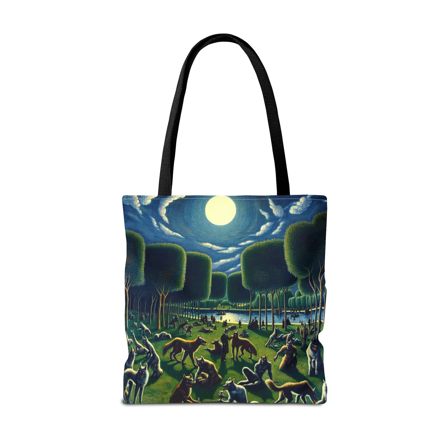 Werewolves at the Waterfront Tote Bag