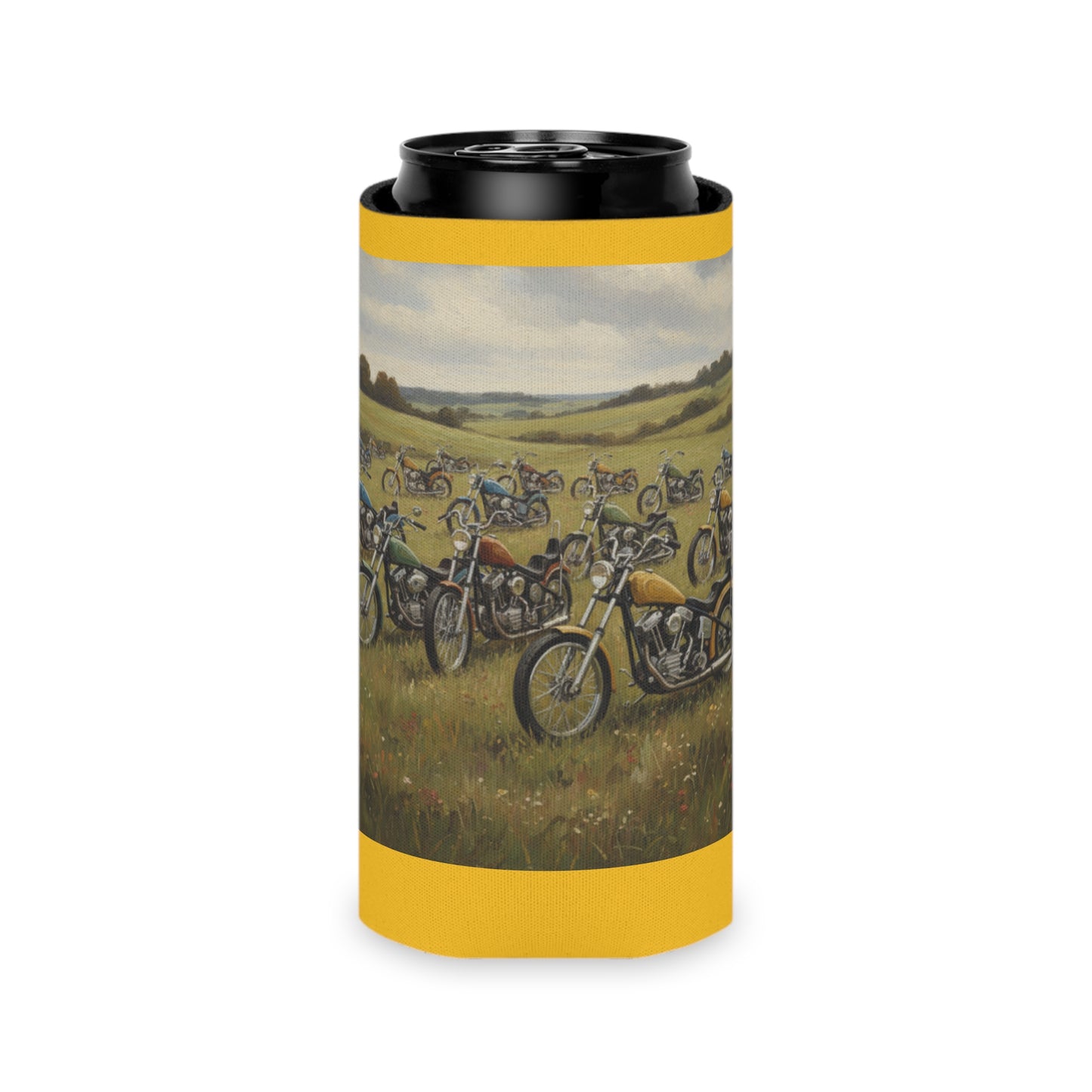 Wild Motorcycles Can Cooler