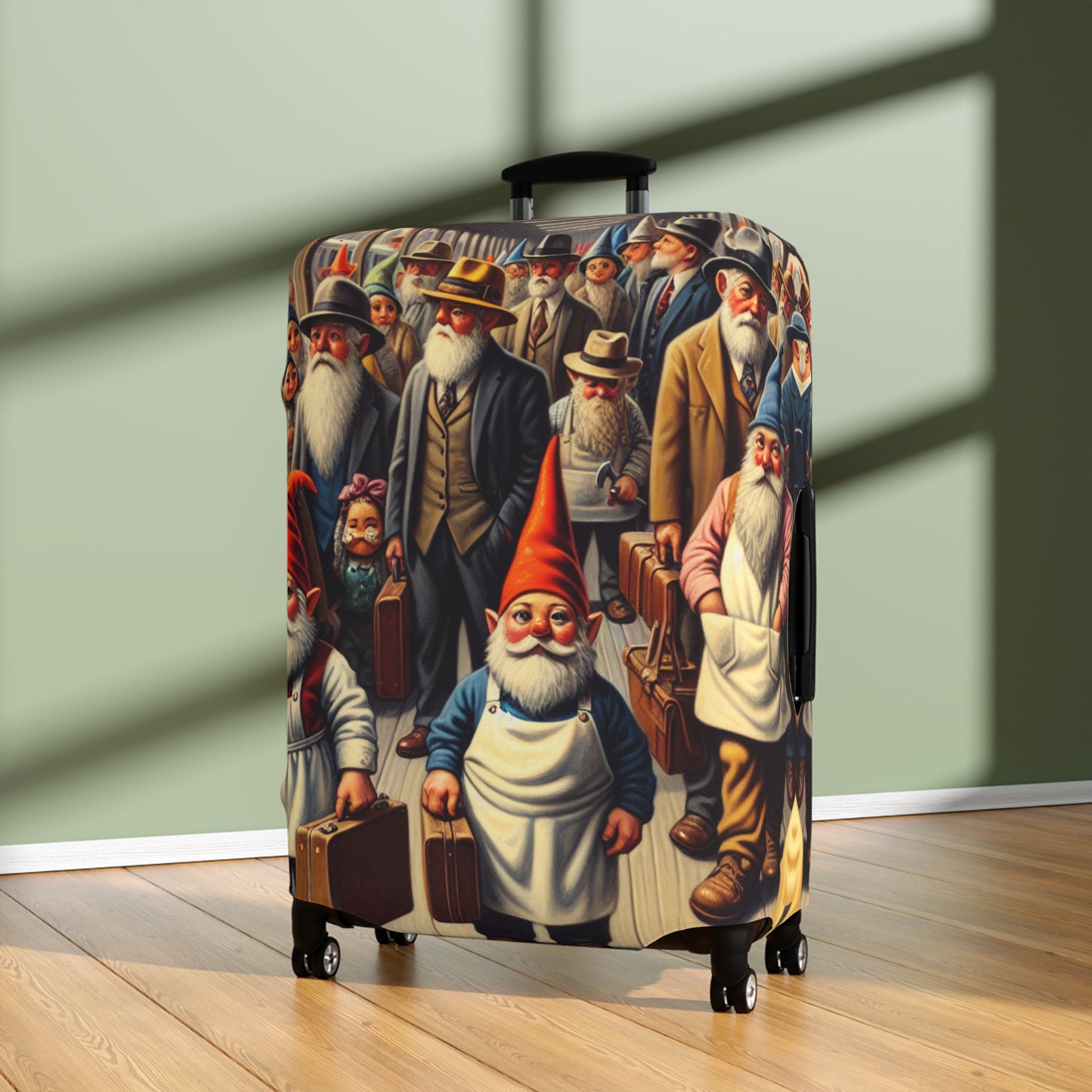 The Gnome-mute Home Luggage Cover
