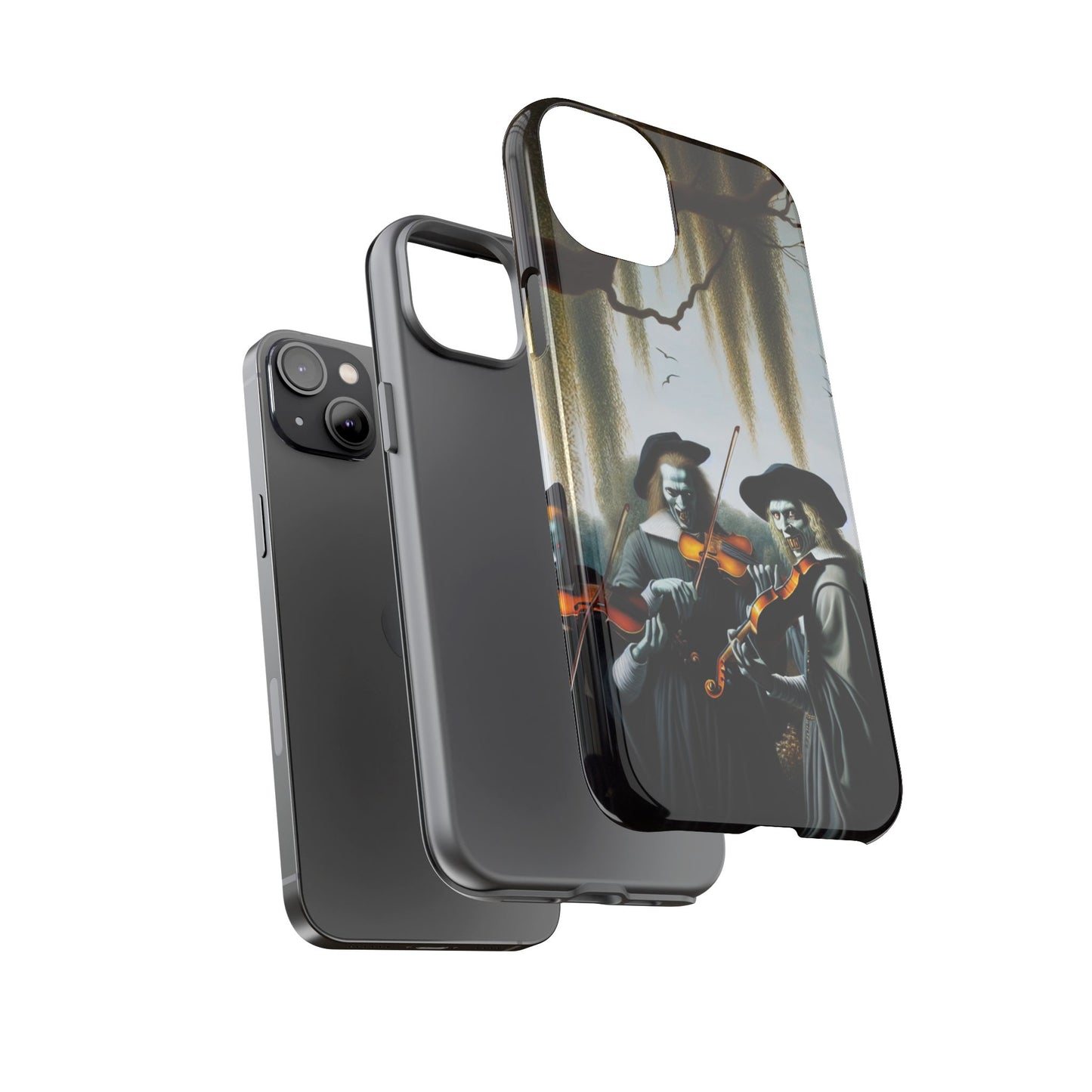 Vermeer's Vampire Violinists Phone Case - IPHONE