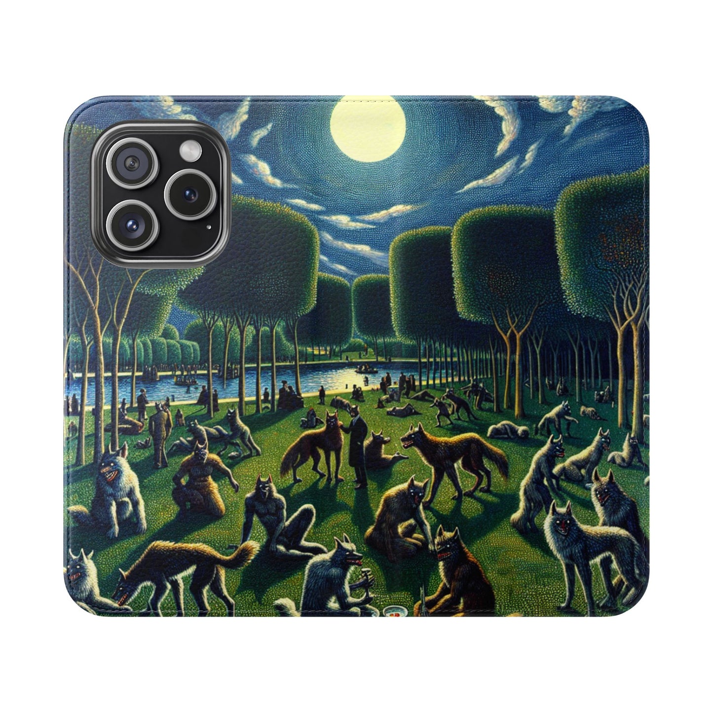 Werewolves at the Waterfront Flip Case - iPhone/Galaxy