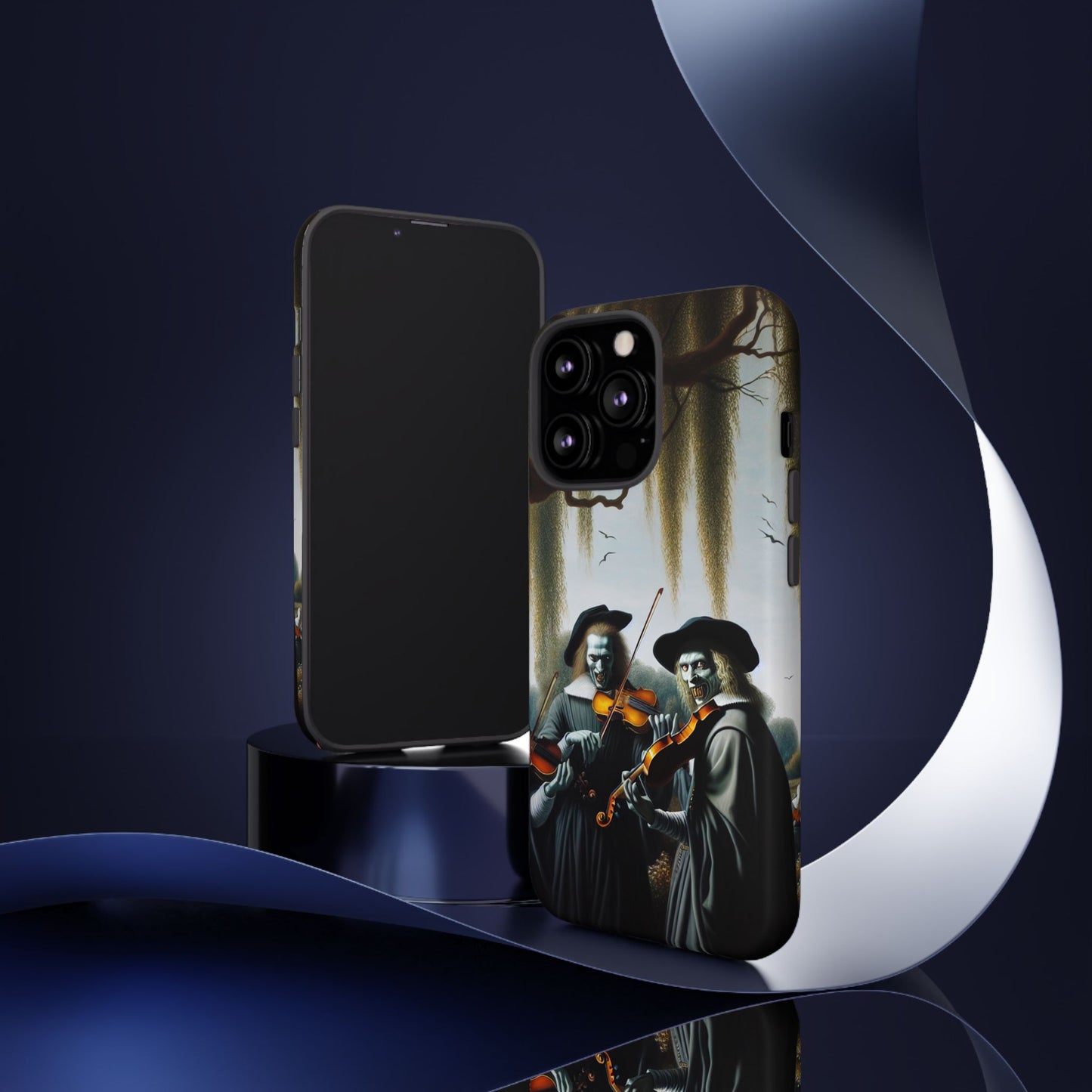 Vermeer's Vampire Violinists Phone Case - IPHONE