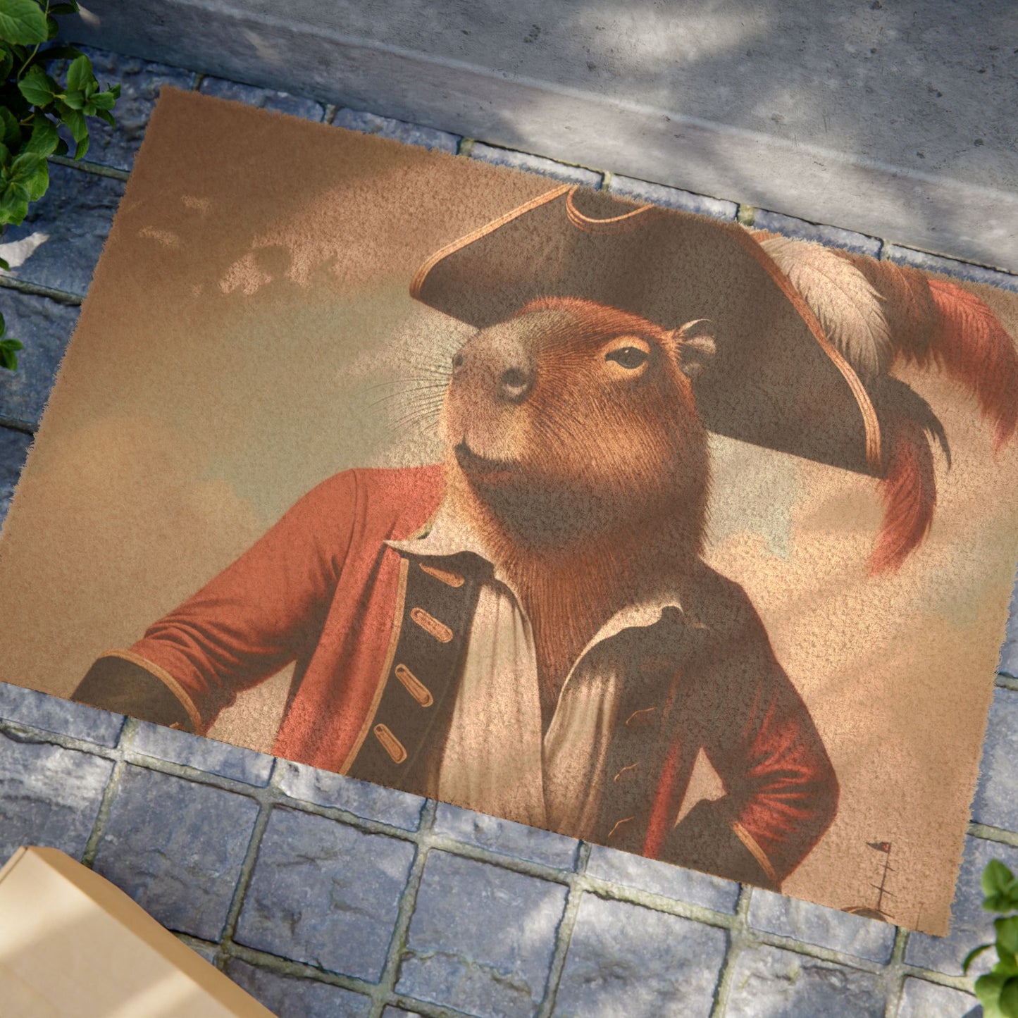 Captain Capybara Doormat