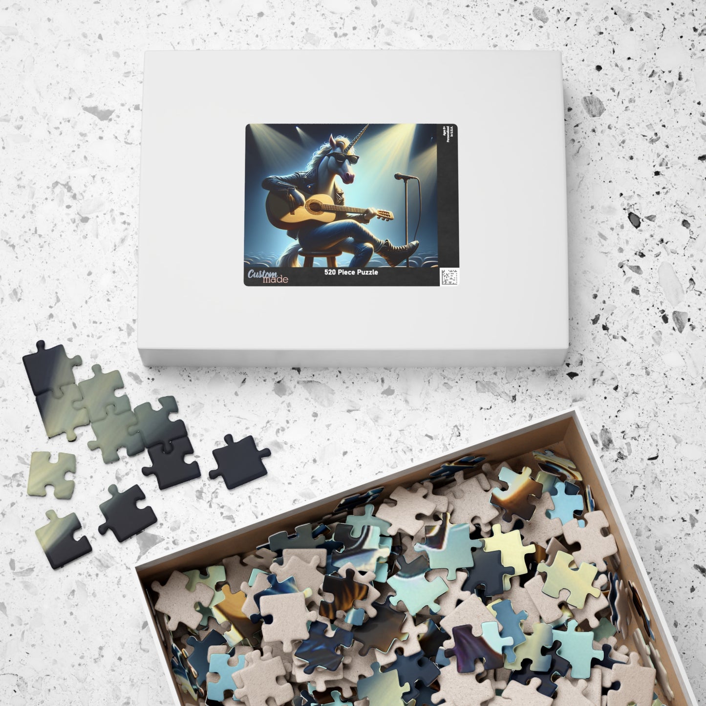 Unicorn Unplugged Puzzle (110, 252, 520, 1014-piece)