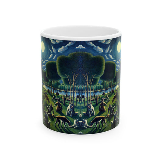 Werewolves at the Waterfront Ceramic Mug