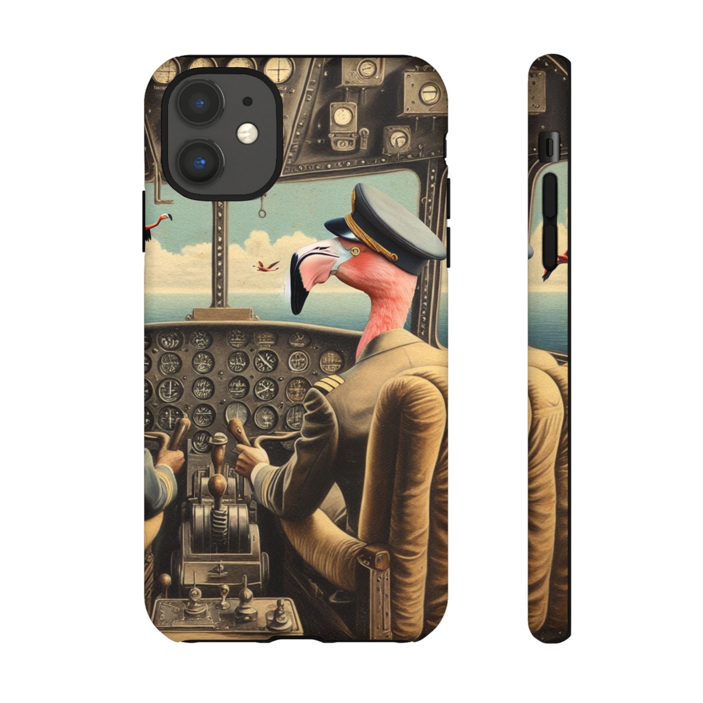 Flamingo Flight Deck Phone Case - IPHONE