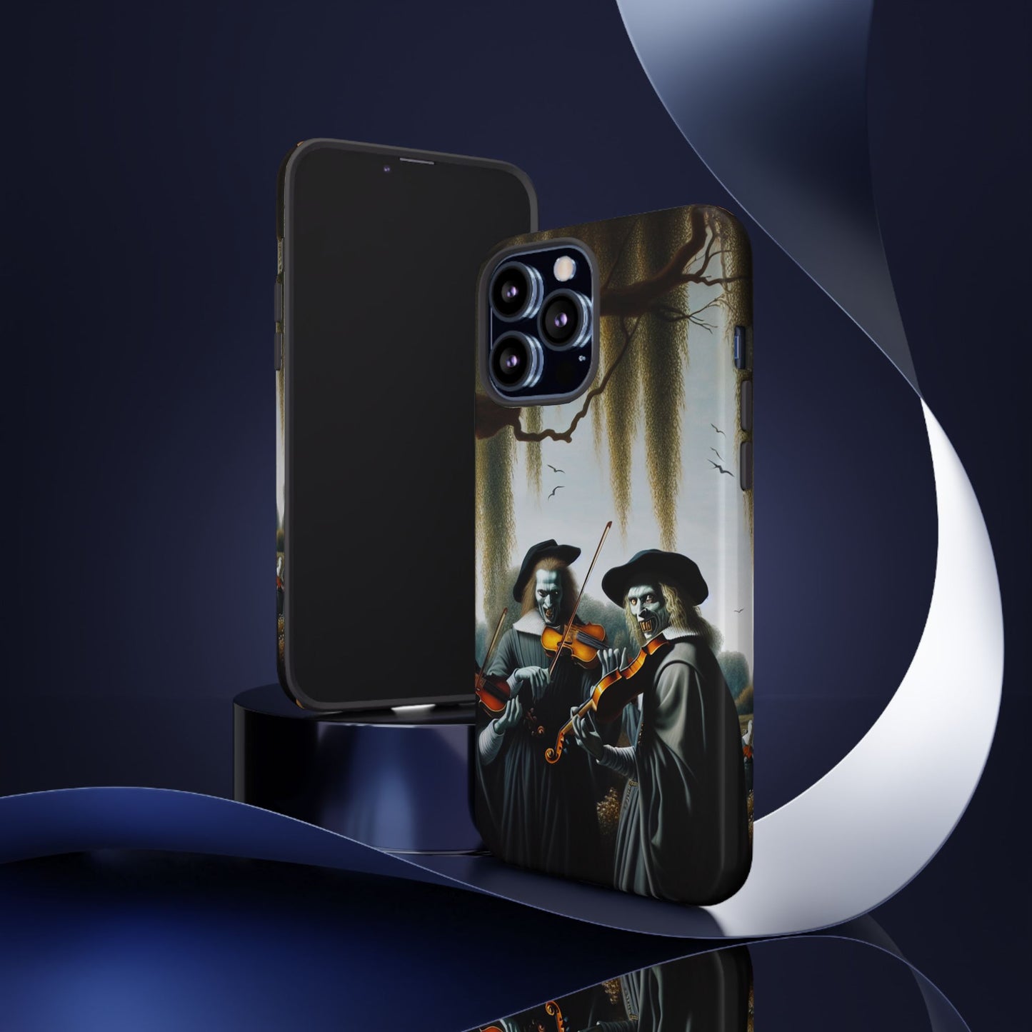 Vermeer's Vampire Violinists Phone Case - IPHONE